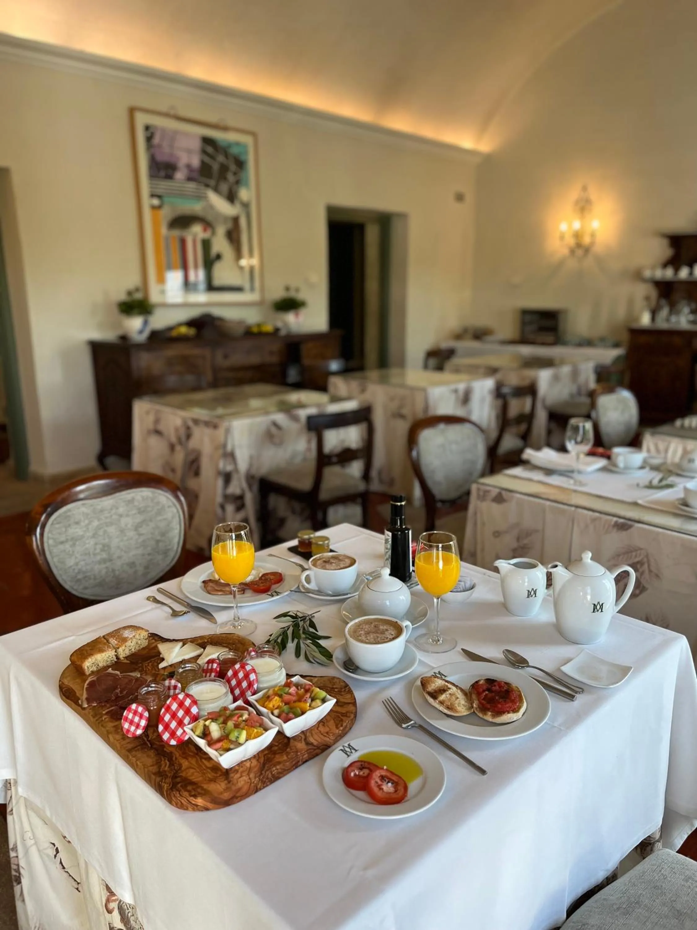 Breakfast in Hotel Boutique Molino del Arco