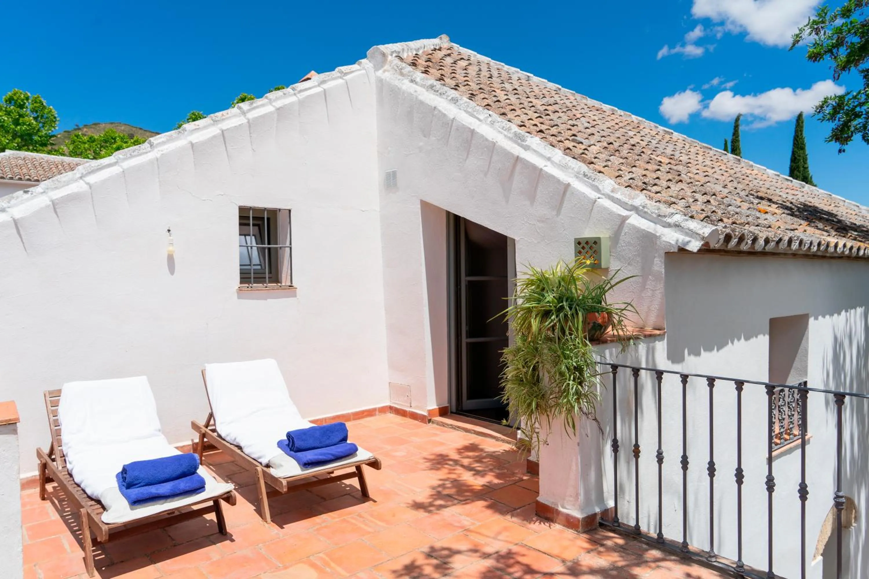 Balcony/Terrace in Hotel Boutique Molino del Arco