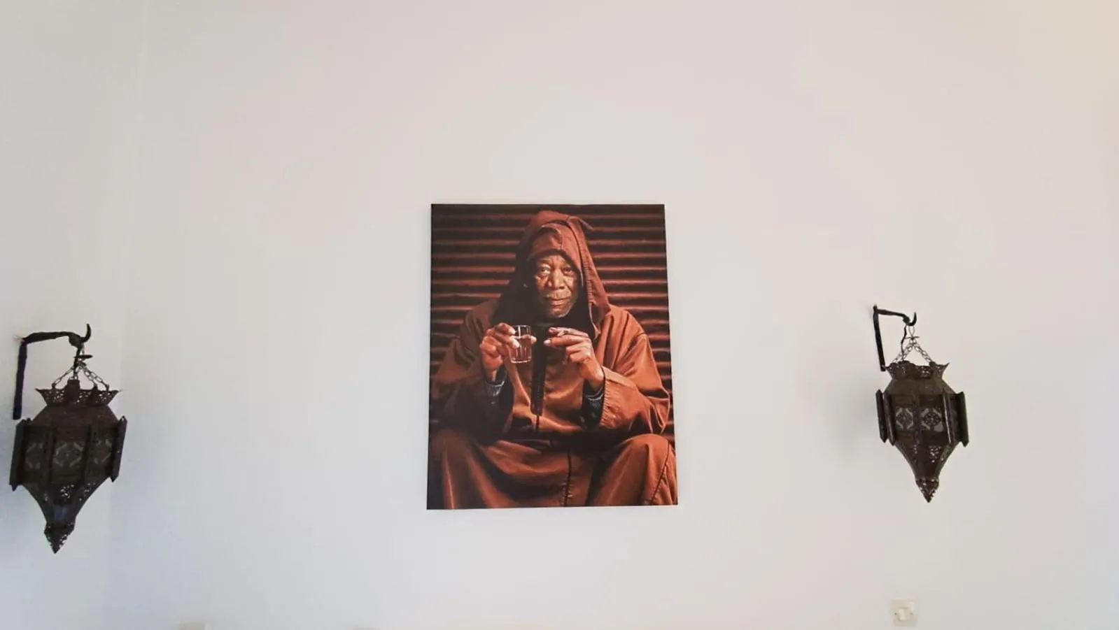 Decorative detail in Riad Hugo