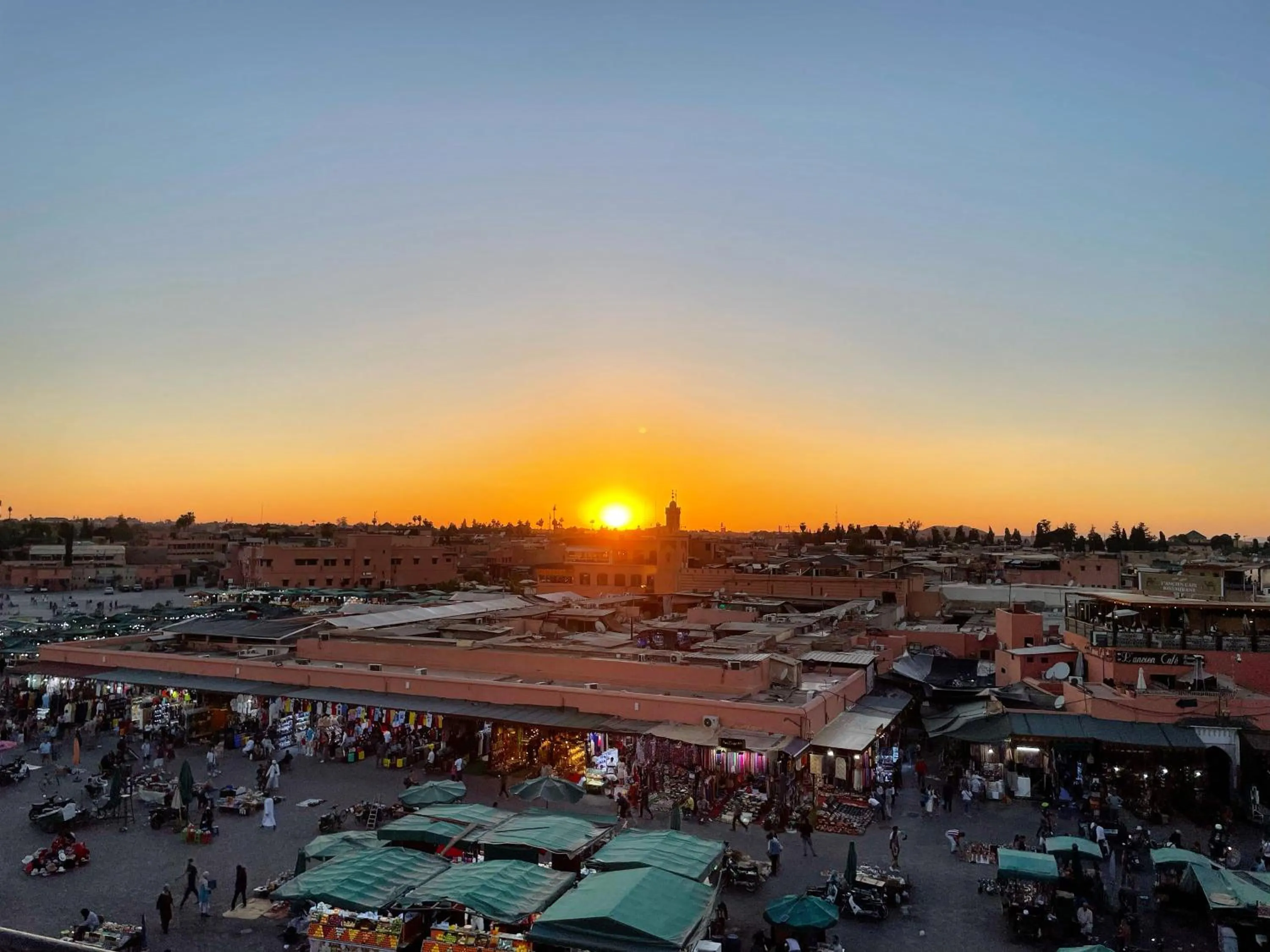 City view in Riad Hugo