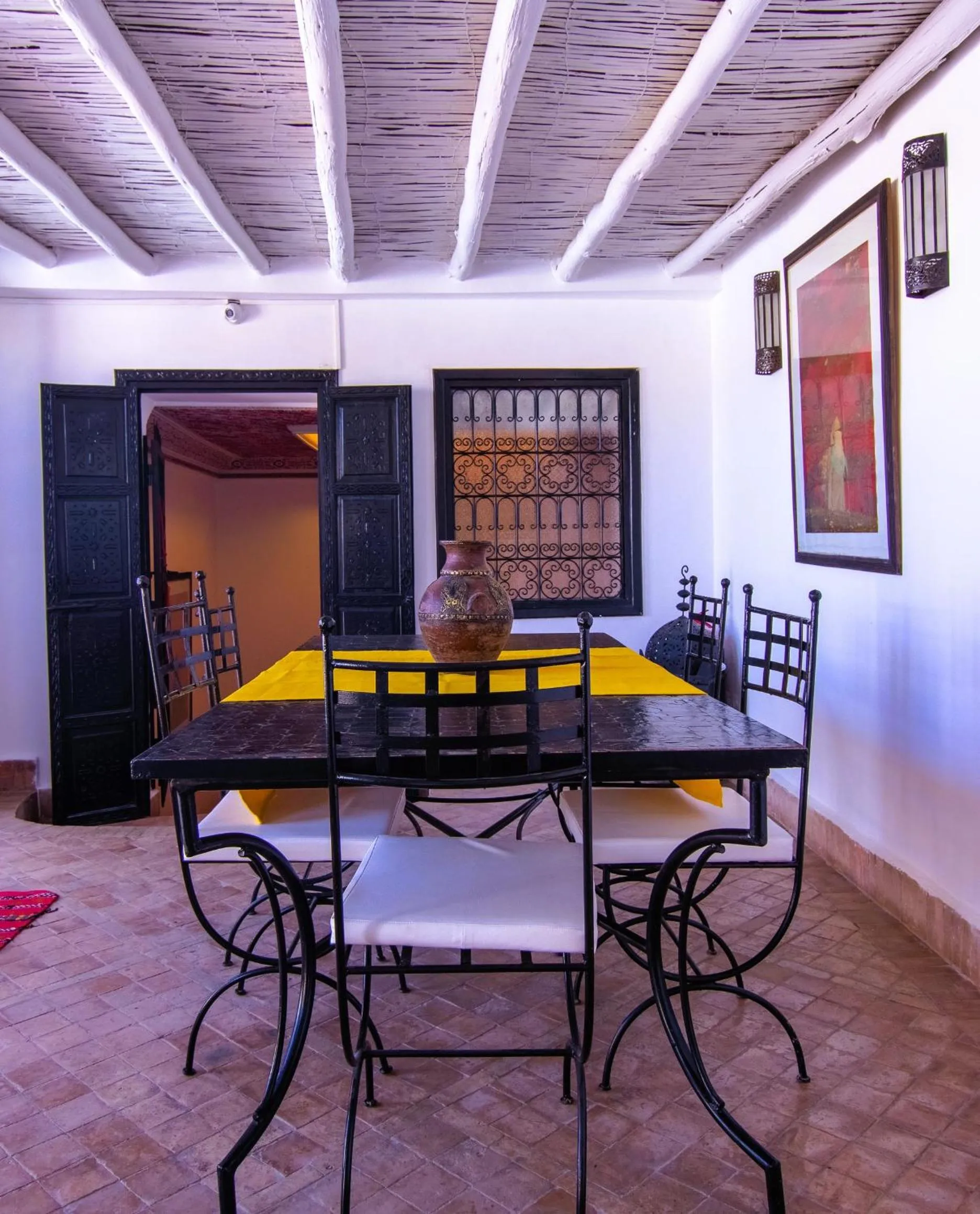 Living room in Riad Hugo