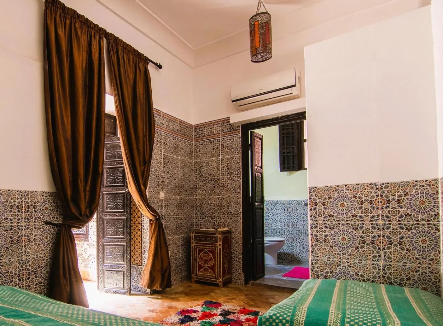 Bed in Riad Hugo