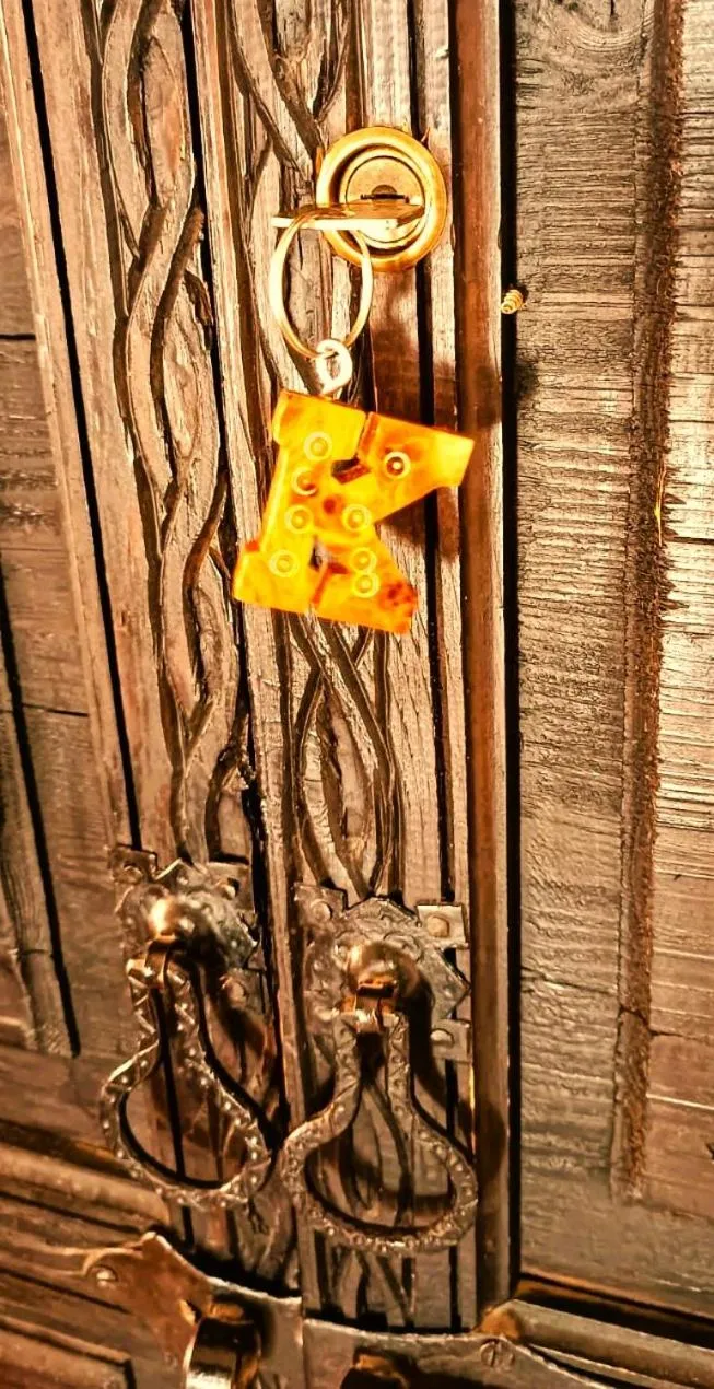 Decorative detail in Riad Hugo