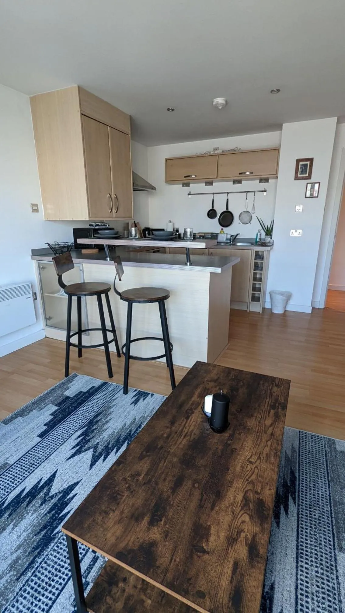 Kitchen or kitchenette in Excellent Leeds City Centre 1 Bedroom Apartment