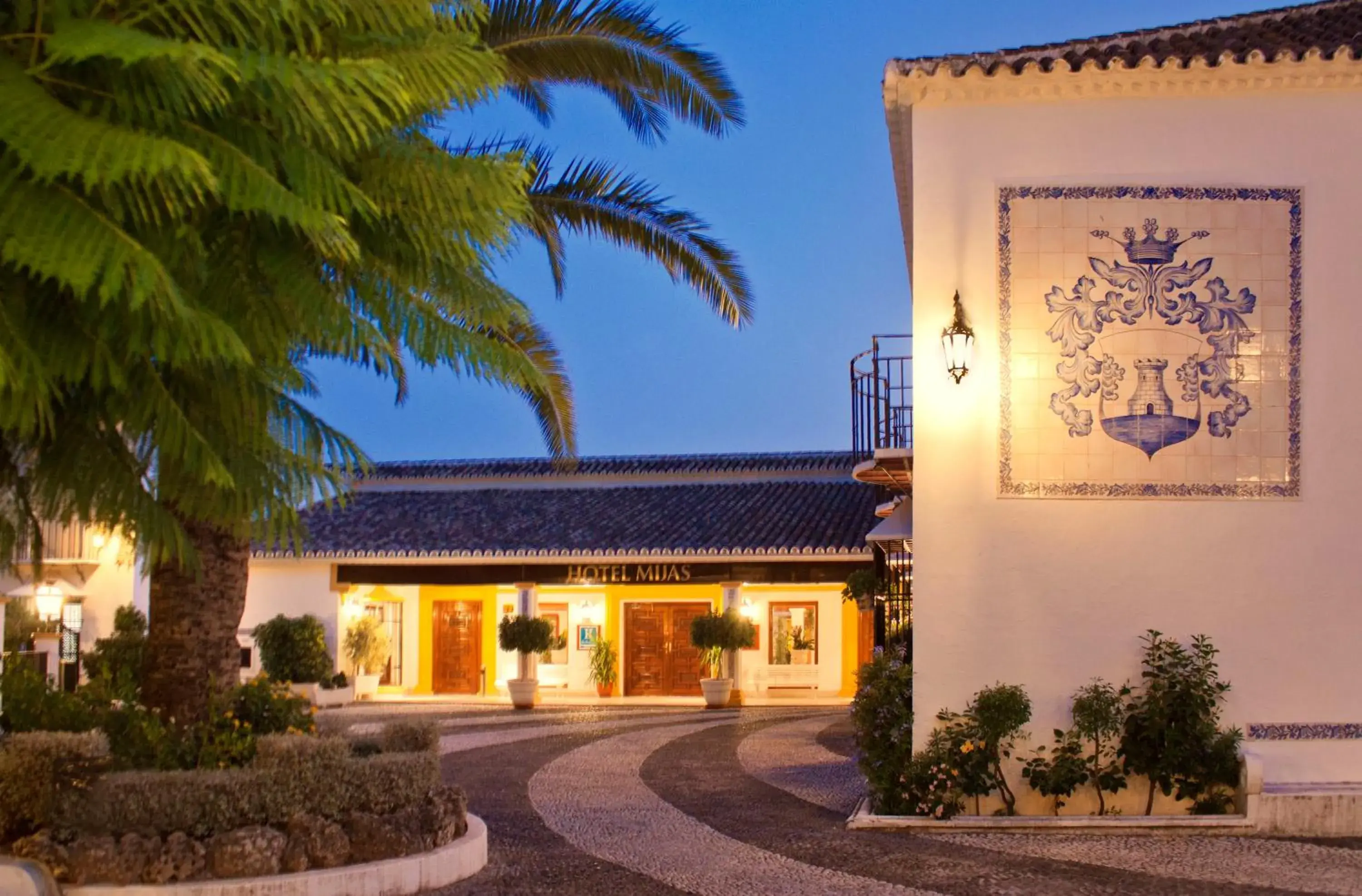 Facade/entrance in TRH Mijas Facade/entrance in TRH Mijas