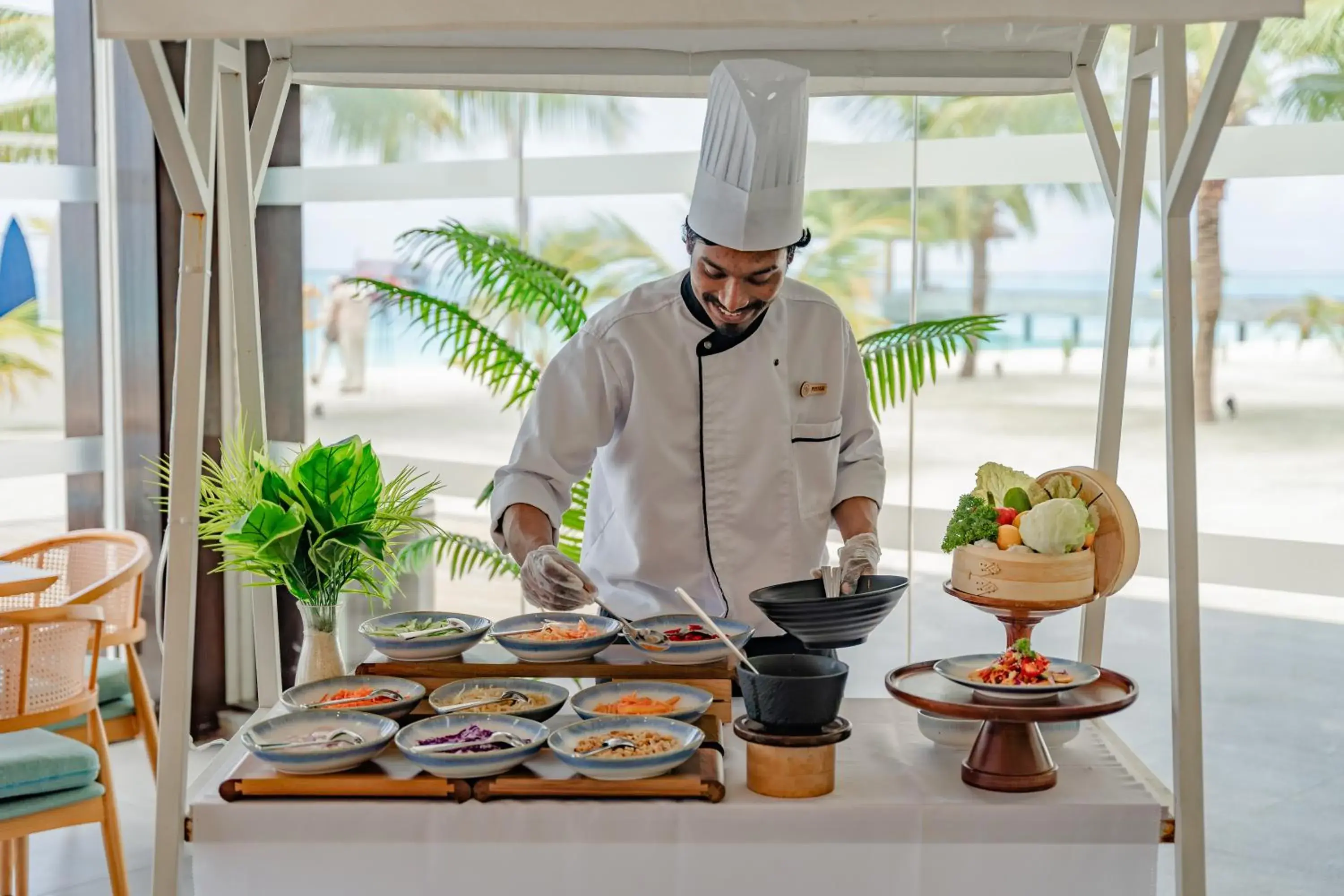 Restaurant/places to eat in NOOE Maldives Kunaavashi - Stay 5 nights or more and get Free Speed Boat Transfers - Valid for stays till 30th September 2025 Restaurant/places to eat in NOOE Maldives Kunaavashi - Stay 5 nights or more and get Free Speed Boat Transfers - Valid for stays till 30th September 2025