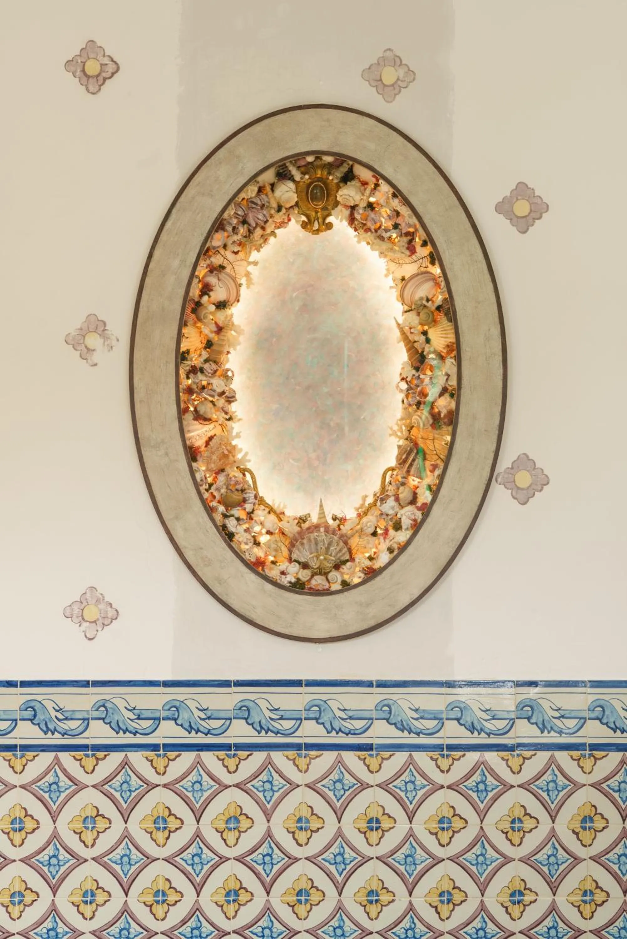 Decorative detail in Vermelho Melides - Relais & Châteaux