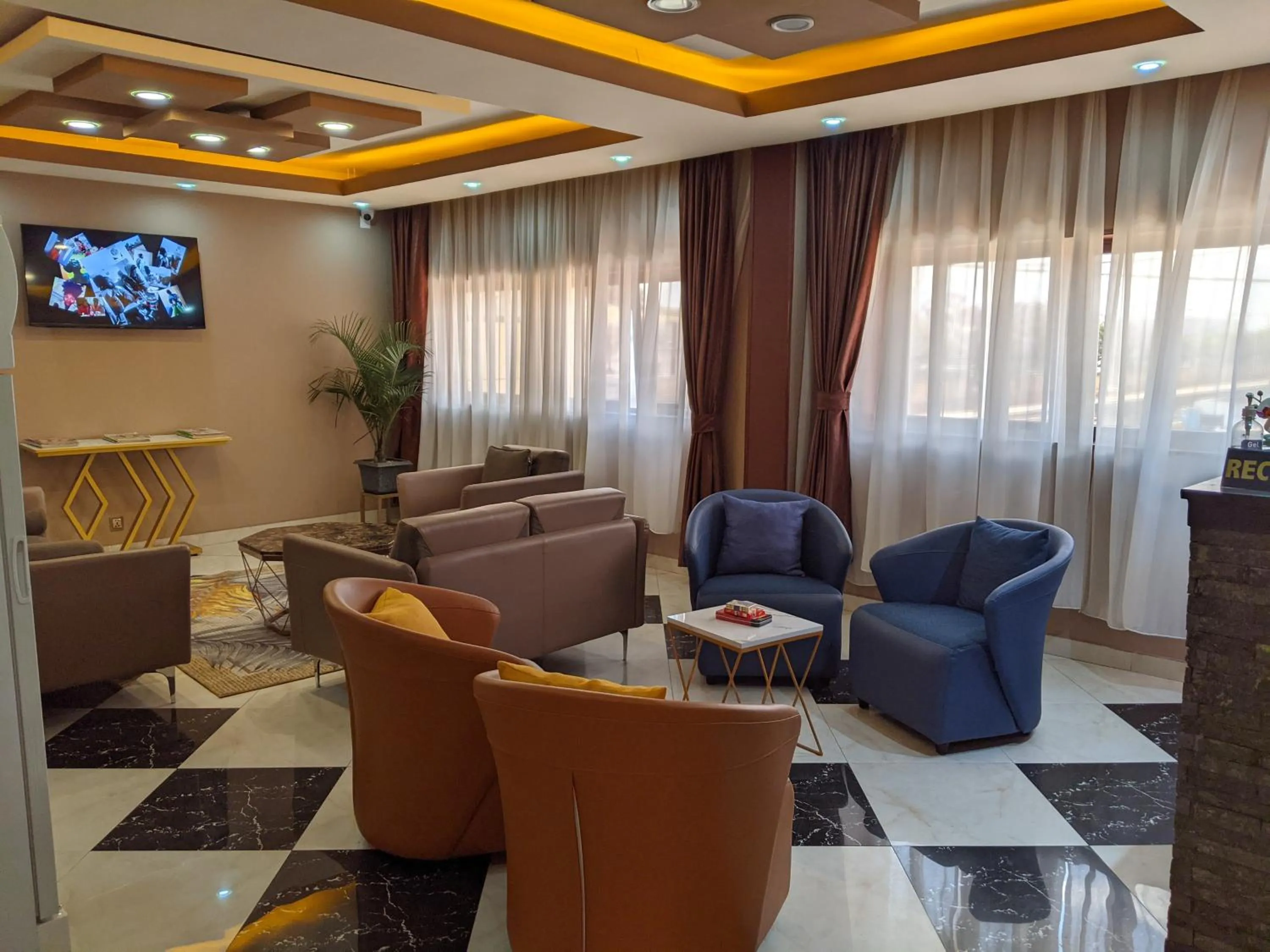 Seating area in Atmosphere Hotel & Spa