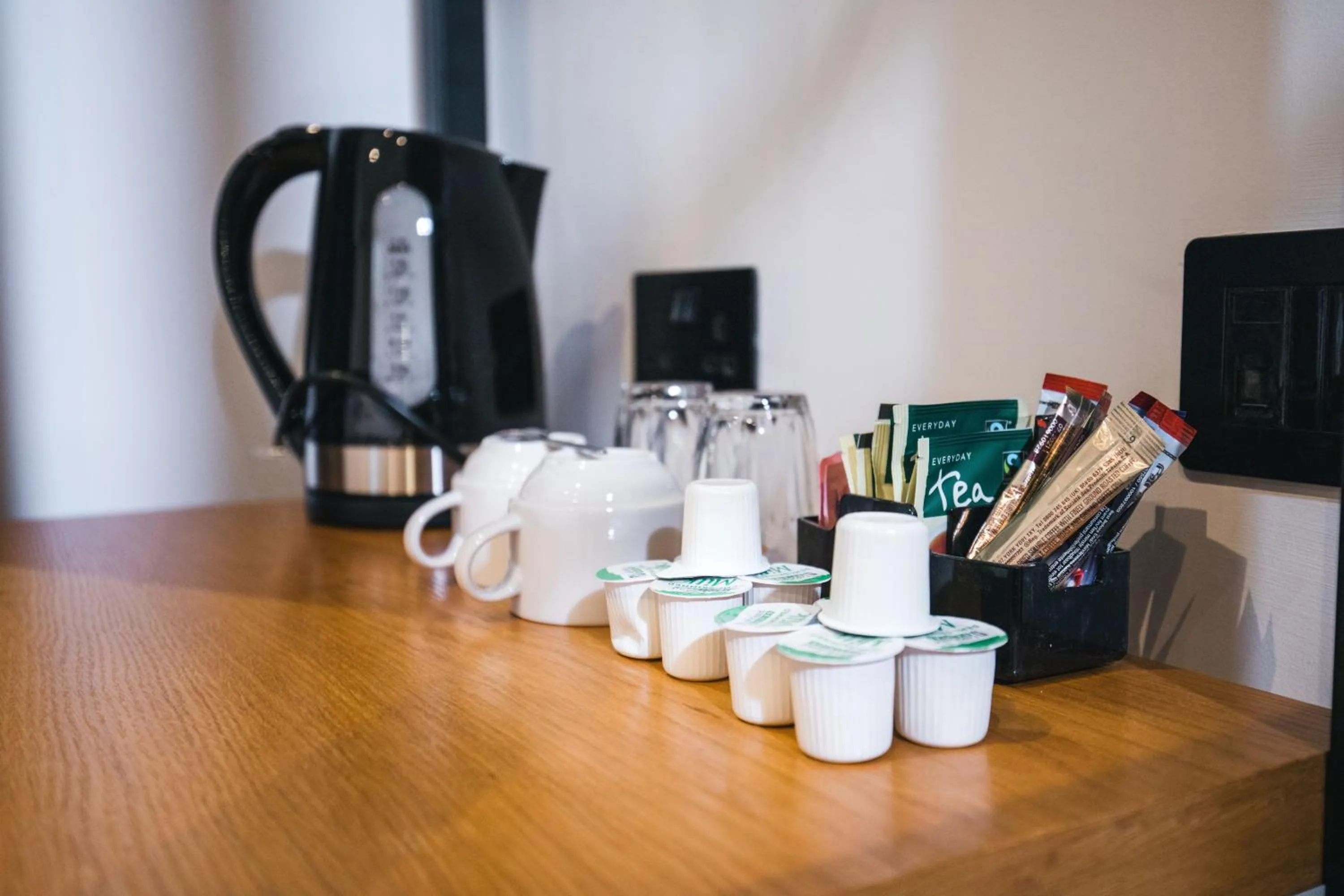 Bedroom in Black Lion Hotel Manchester