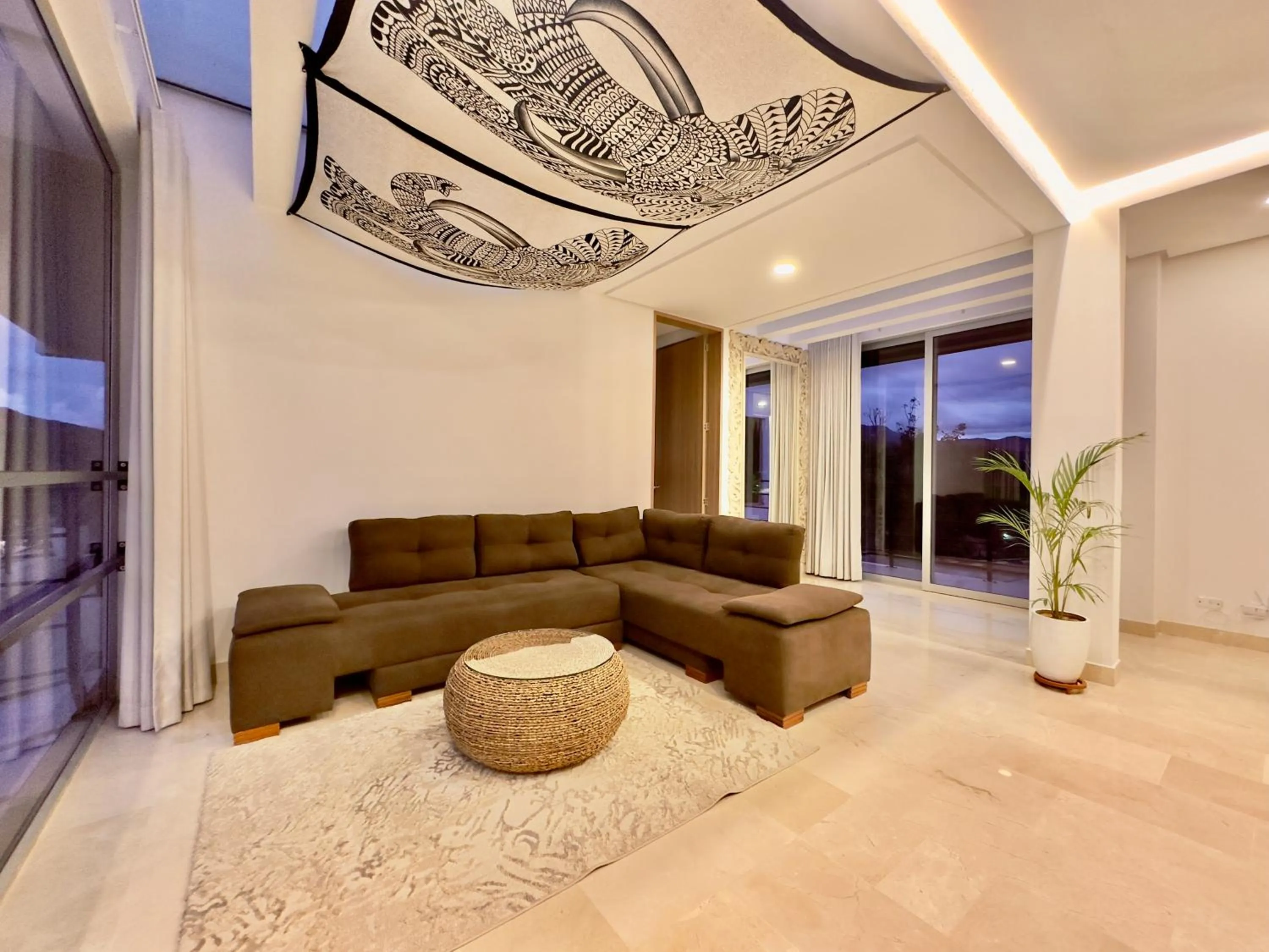 Seating area in Arvum Hotel Boutique