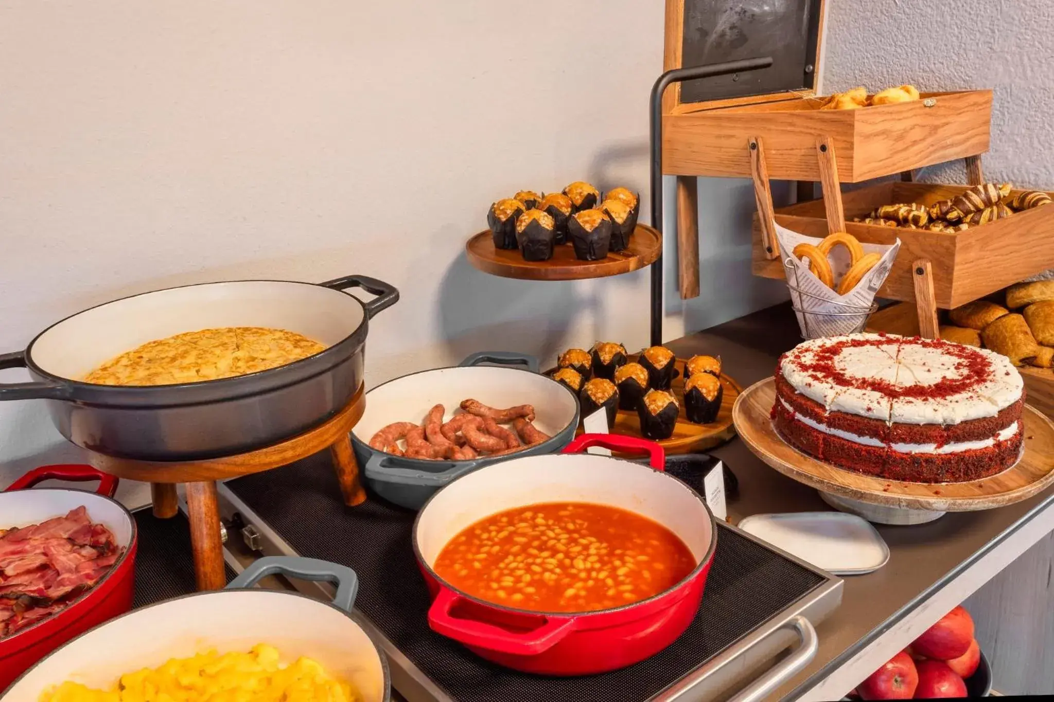 Buffet breakfast in Sercotel Togumar Buffet breakfast in Sercotel Togumar