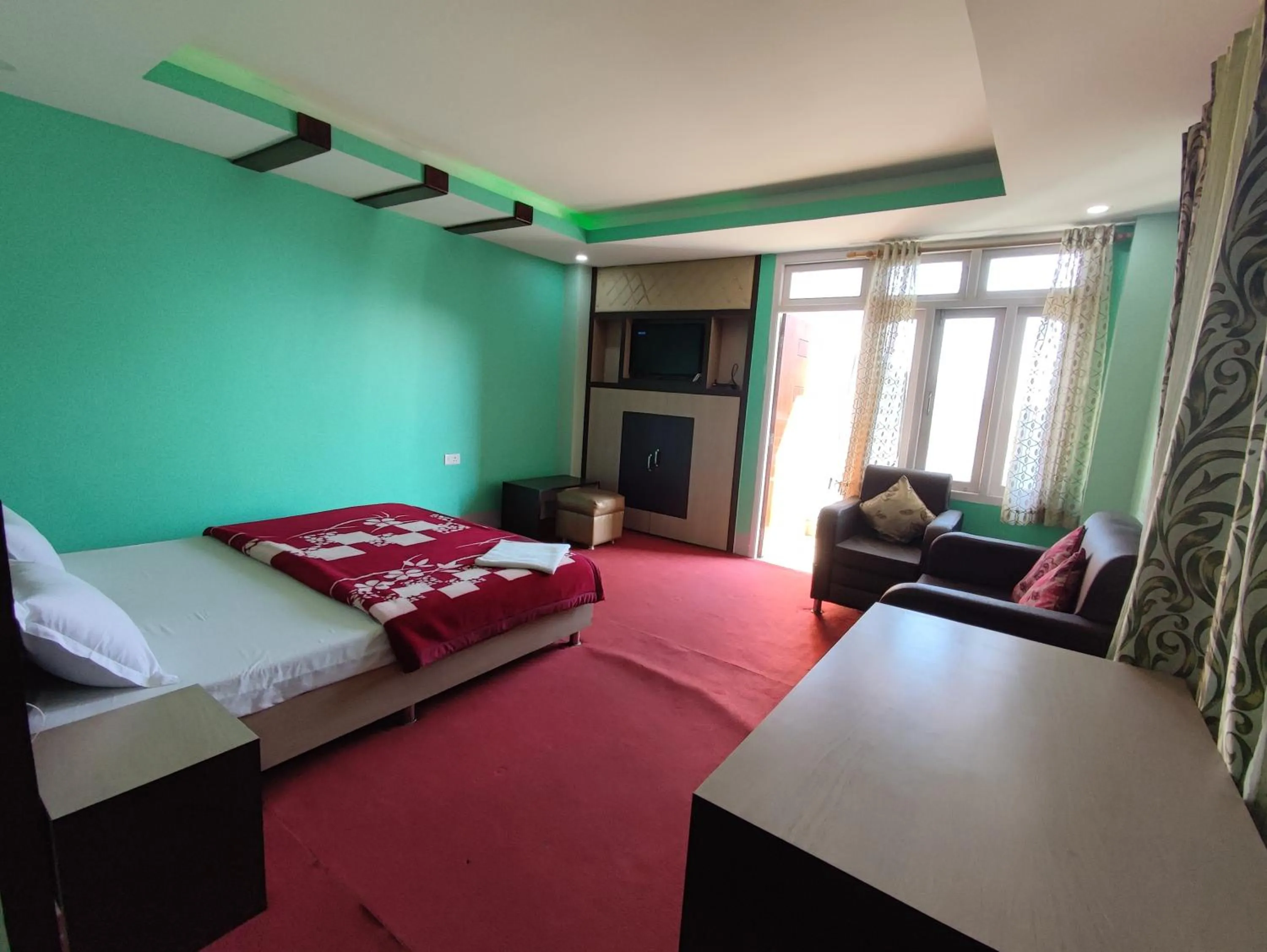 Property building, Bed in Hotel La Casa