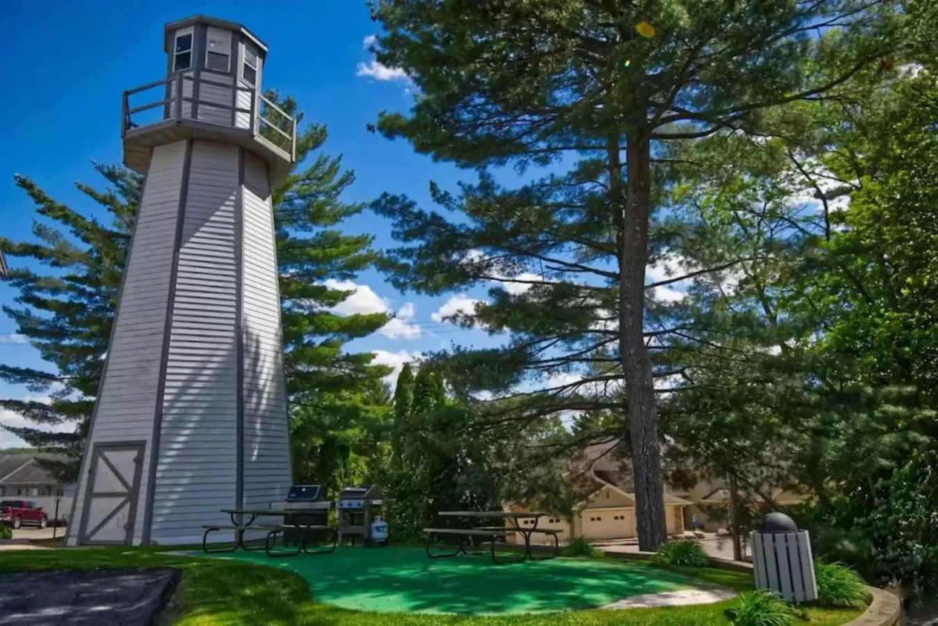 Patio in Family Dreams Condo at Lighthouse Cove