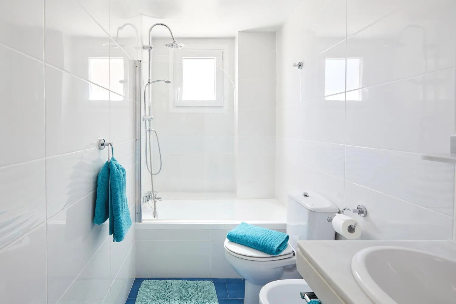 Bathroom in Apartamentos Eldorado