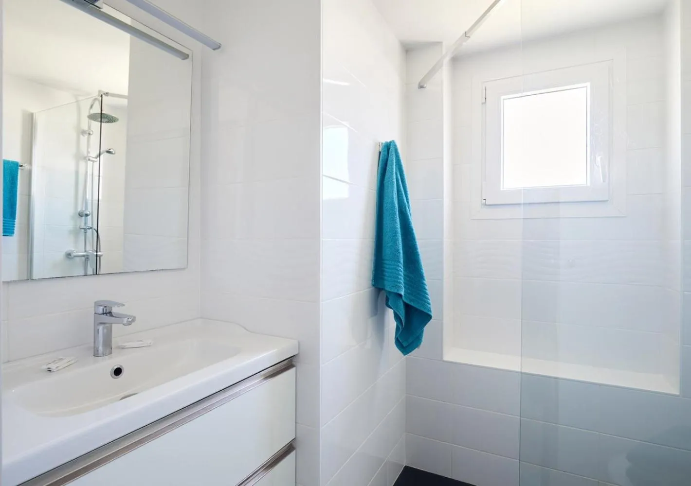 Bathroom in Apartamentos Eldorado
