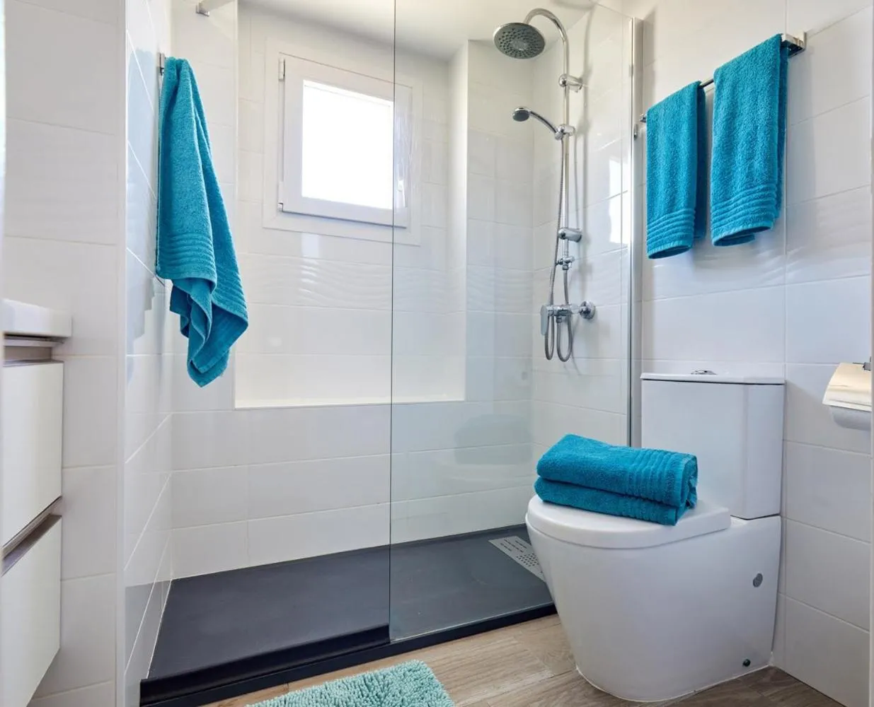 Bathroom in Apartamentos Eldorado