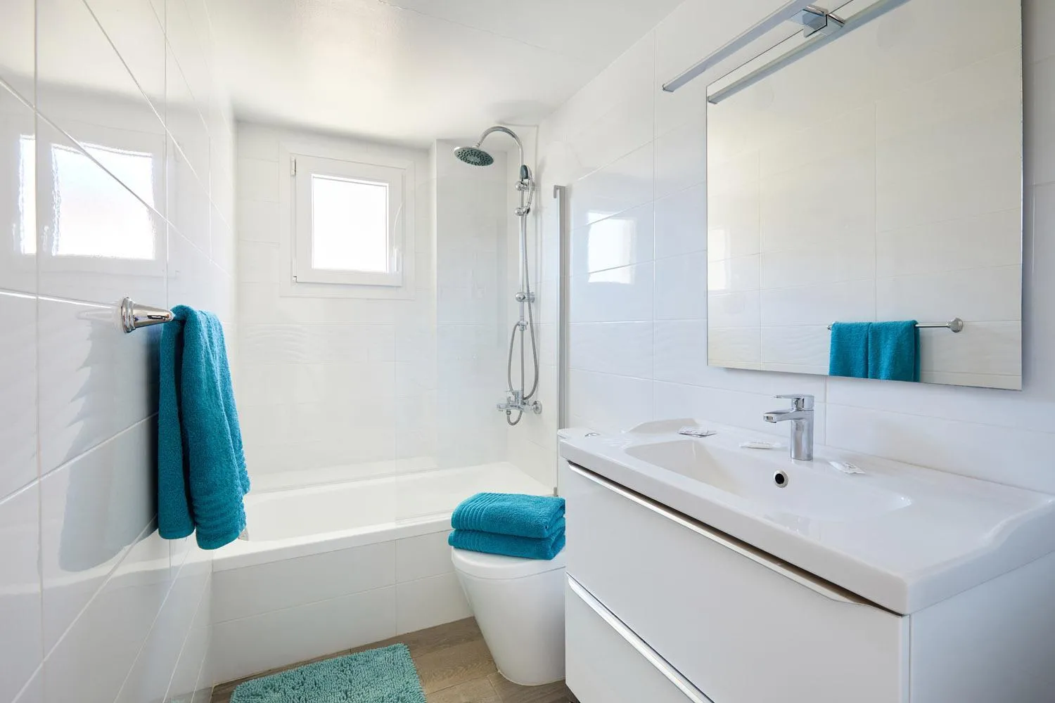 Bathroom in Apartamentos Eldorado