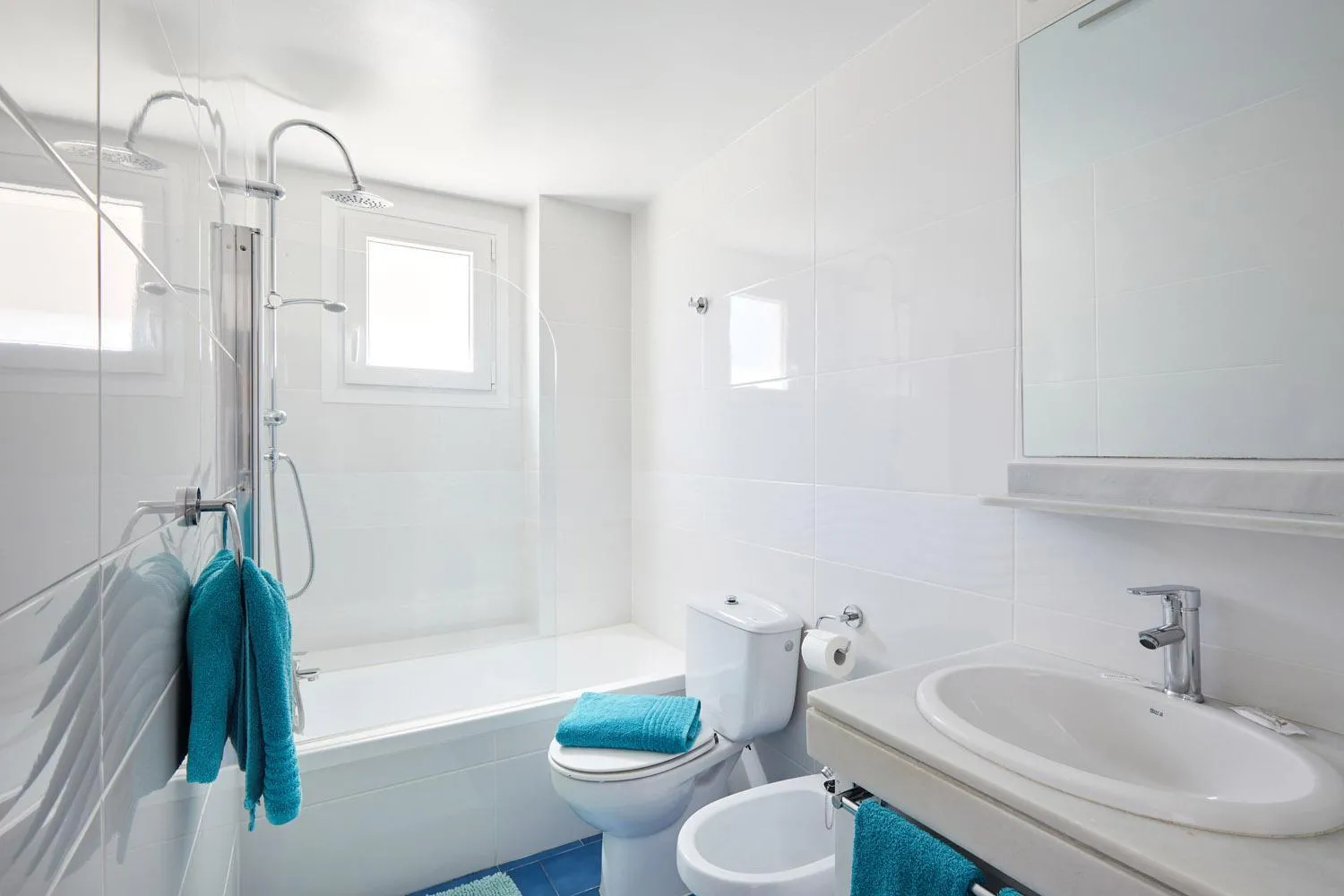 Bathroom in Apartamentos Eldorado