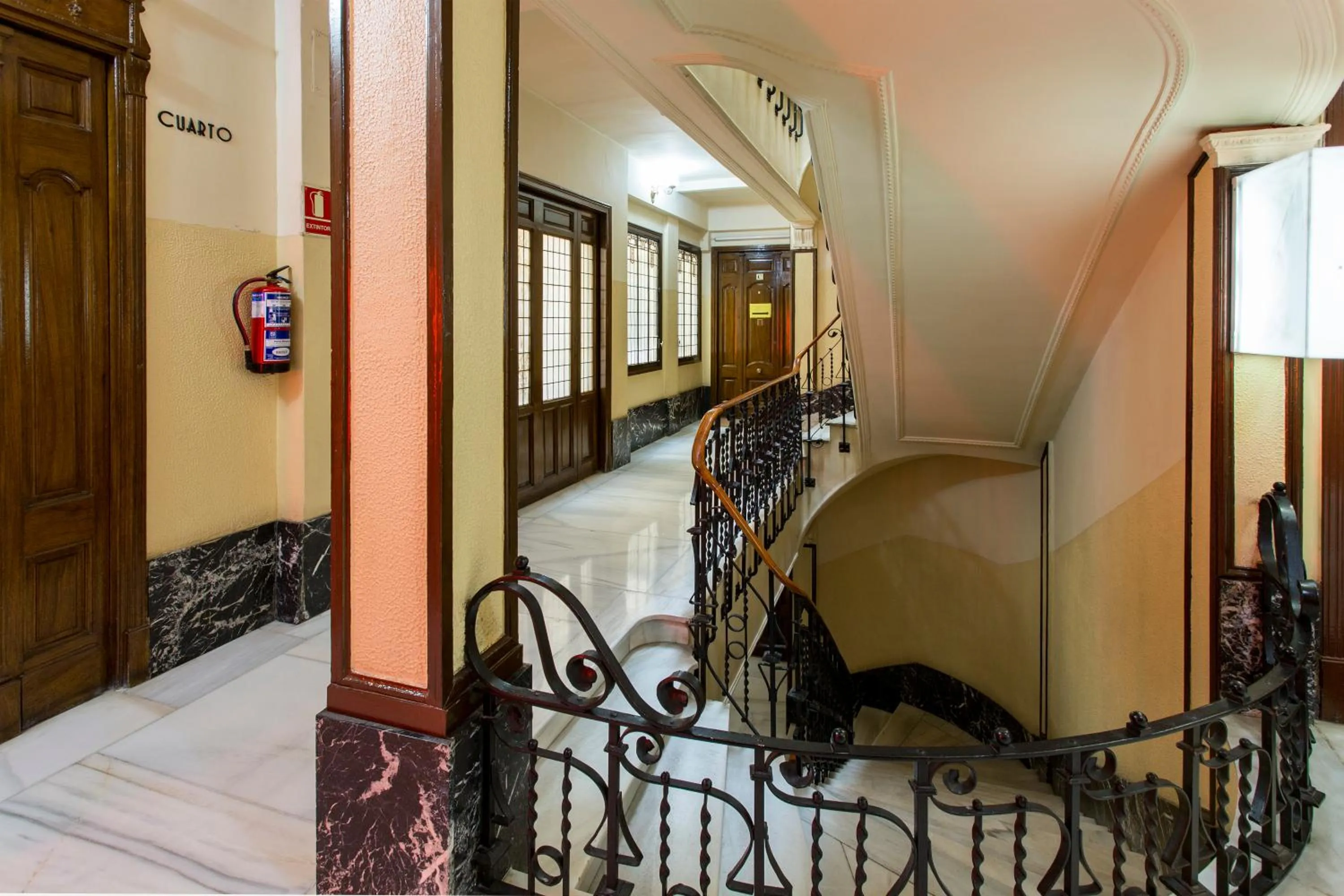 Property building in Hostal Manuela by gaiarooms