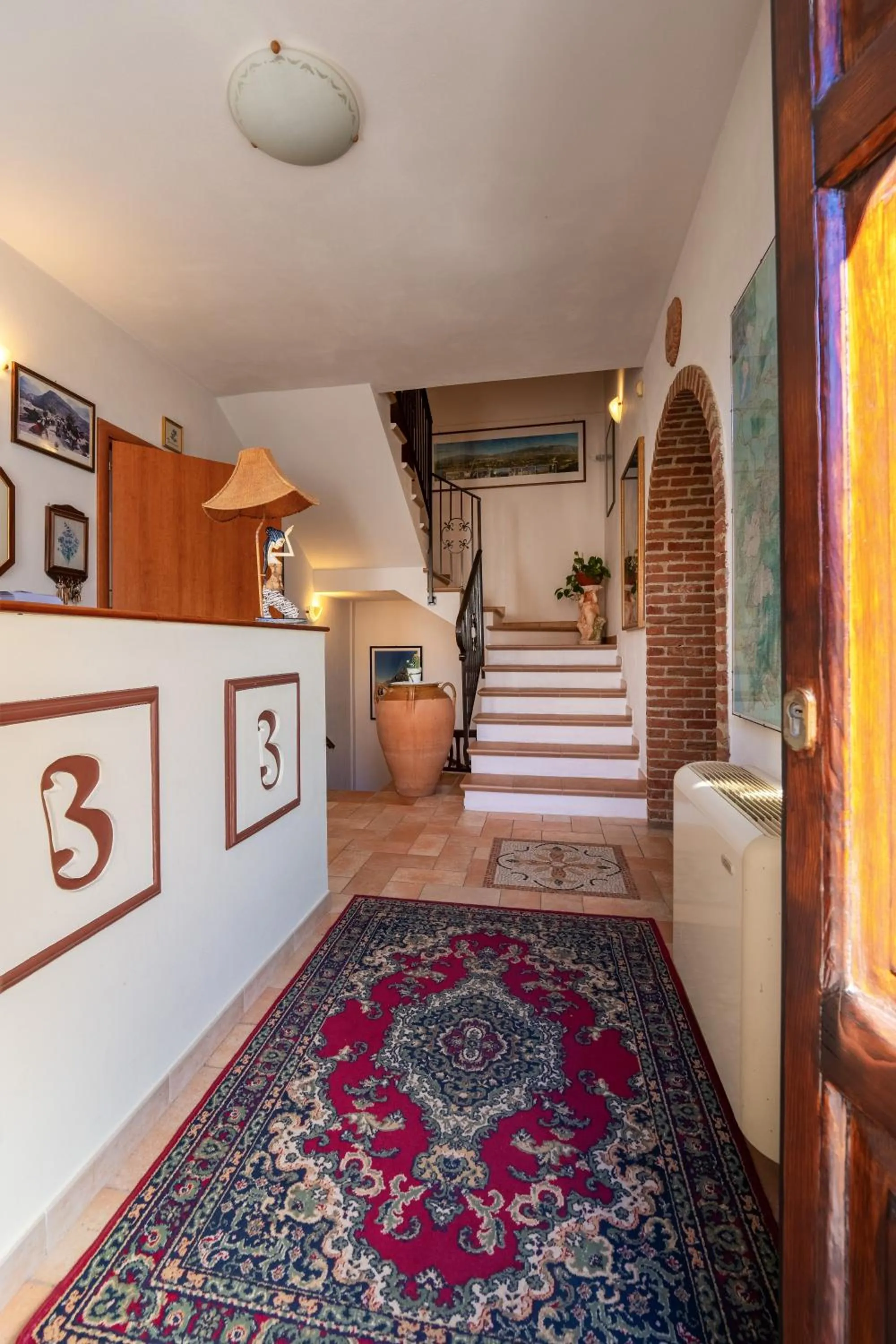 Lobby or reception, Bed in Il Belvedere