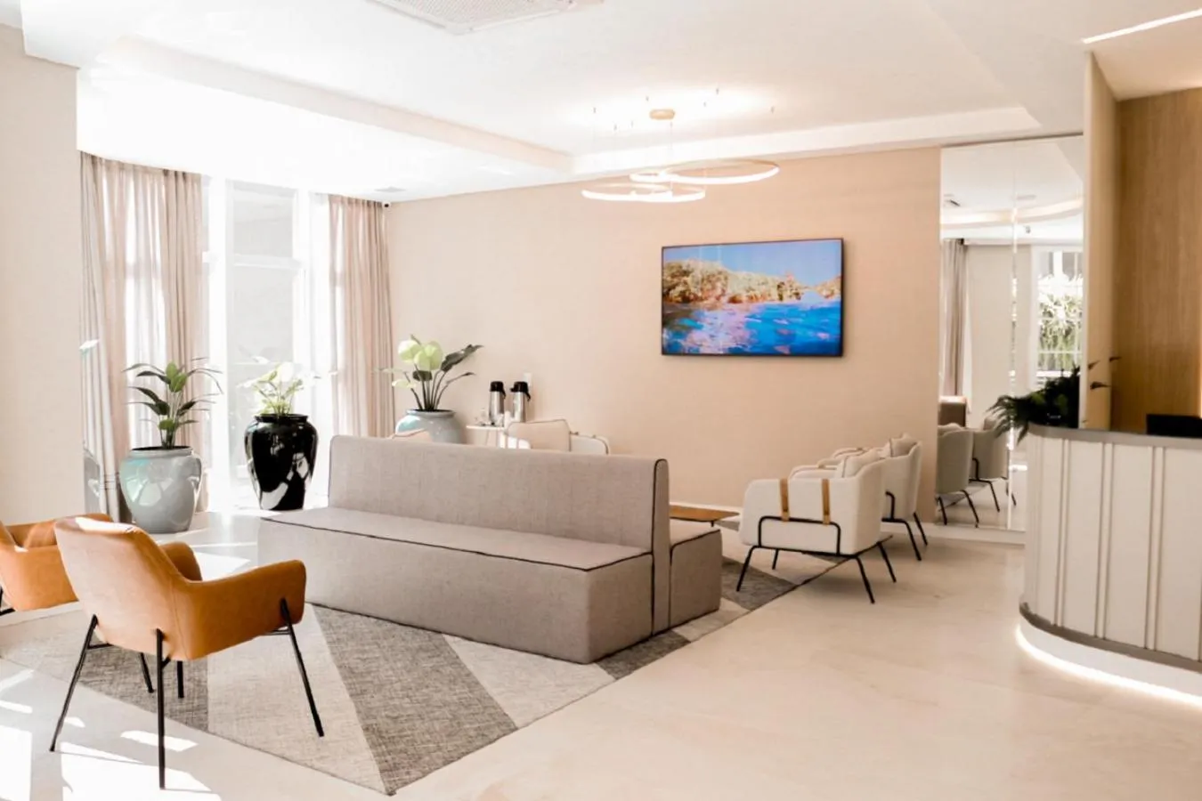 Living room in Estação Termas Hotel