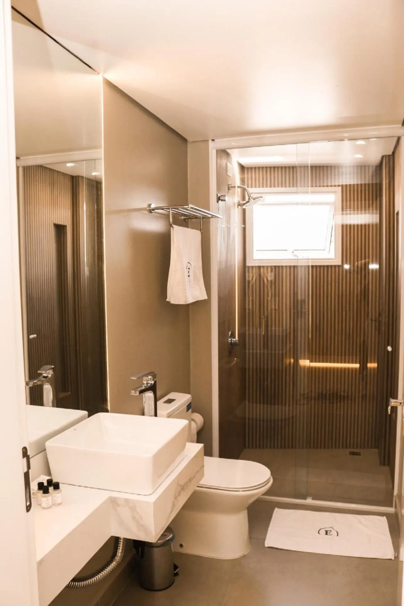 Shower in Estação Termas Hotel