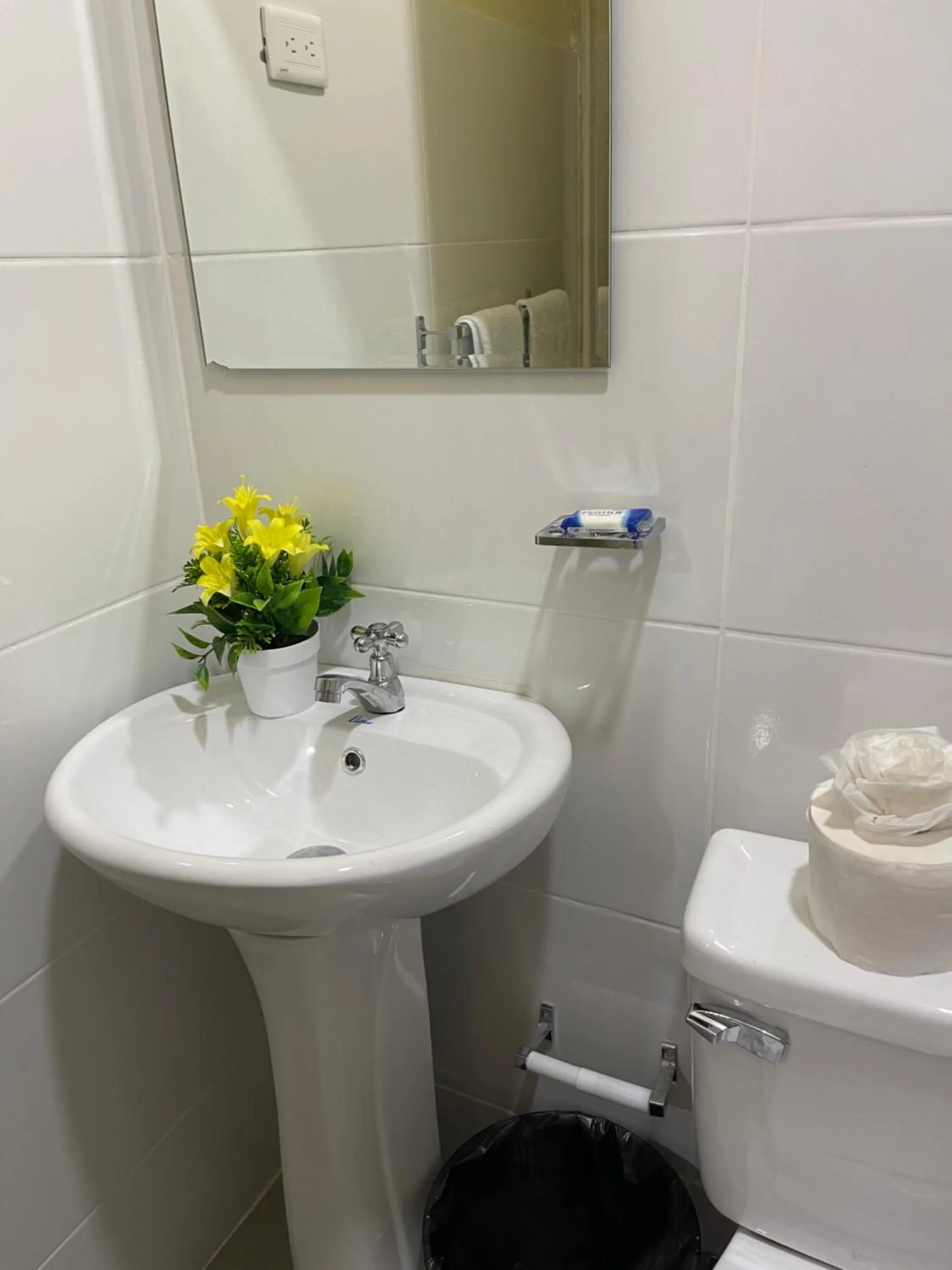 Bathroom in VBermor Hotel