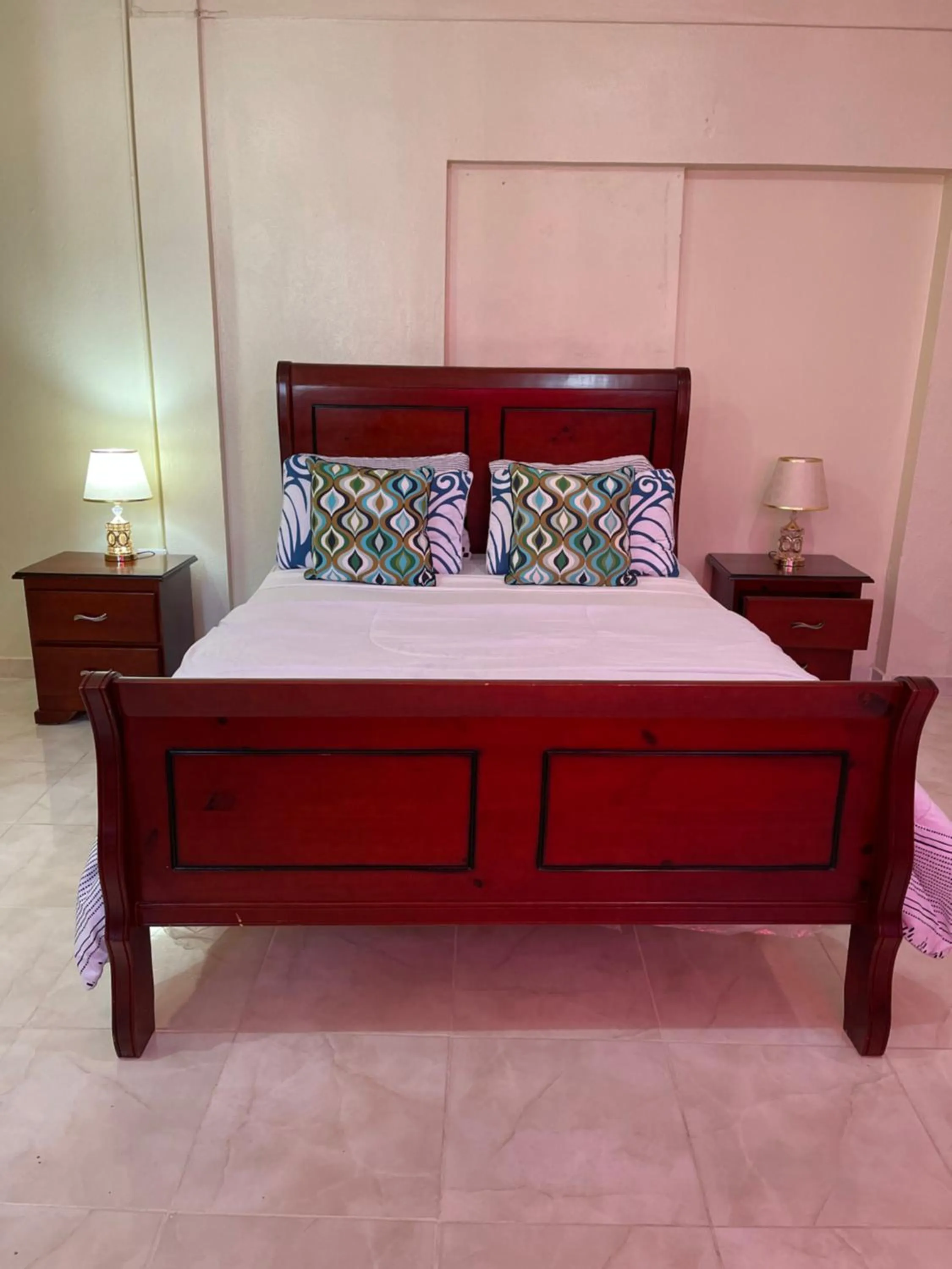 Bed in VBermor Hotel