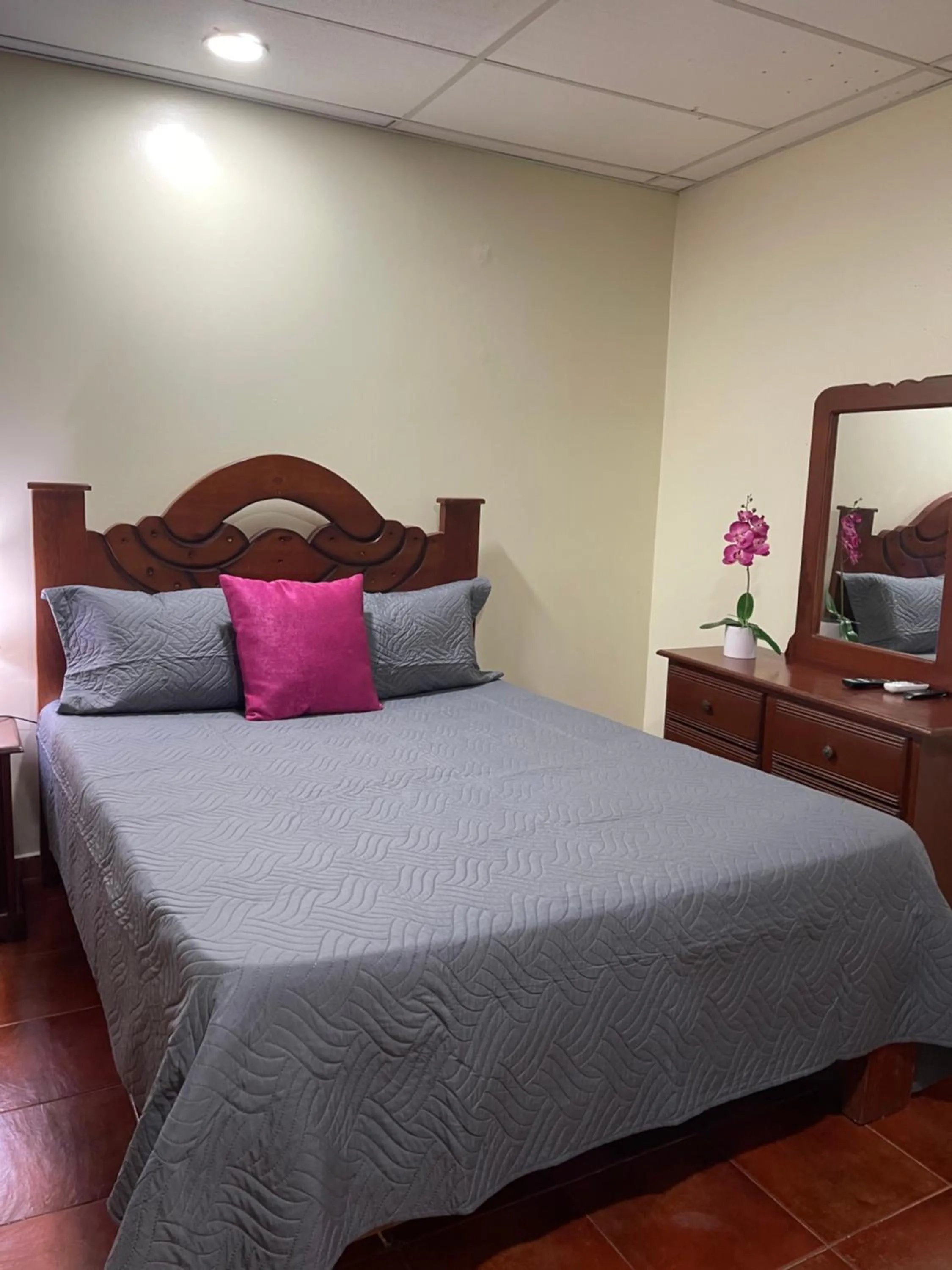 Bed in VBermor Hotel