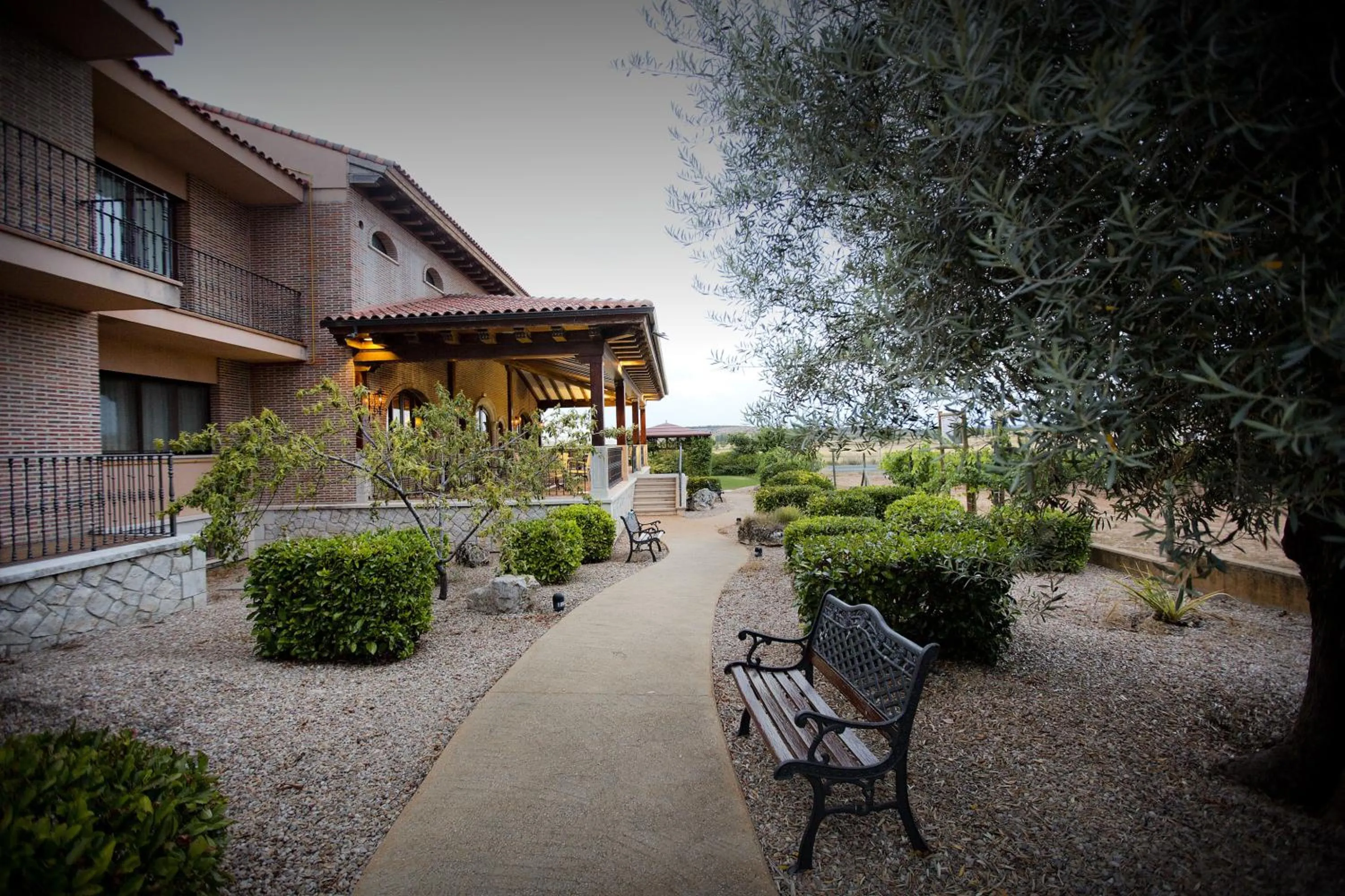 Garden in Hotel Spa Tudanca Aranda