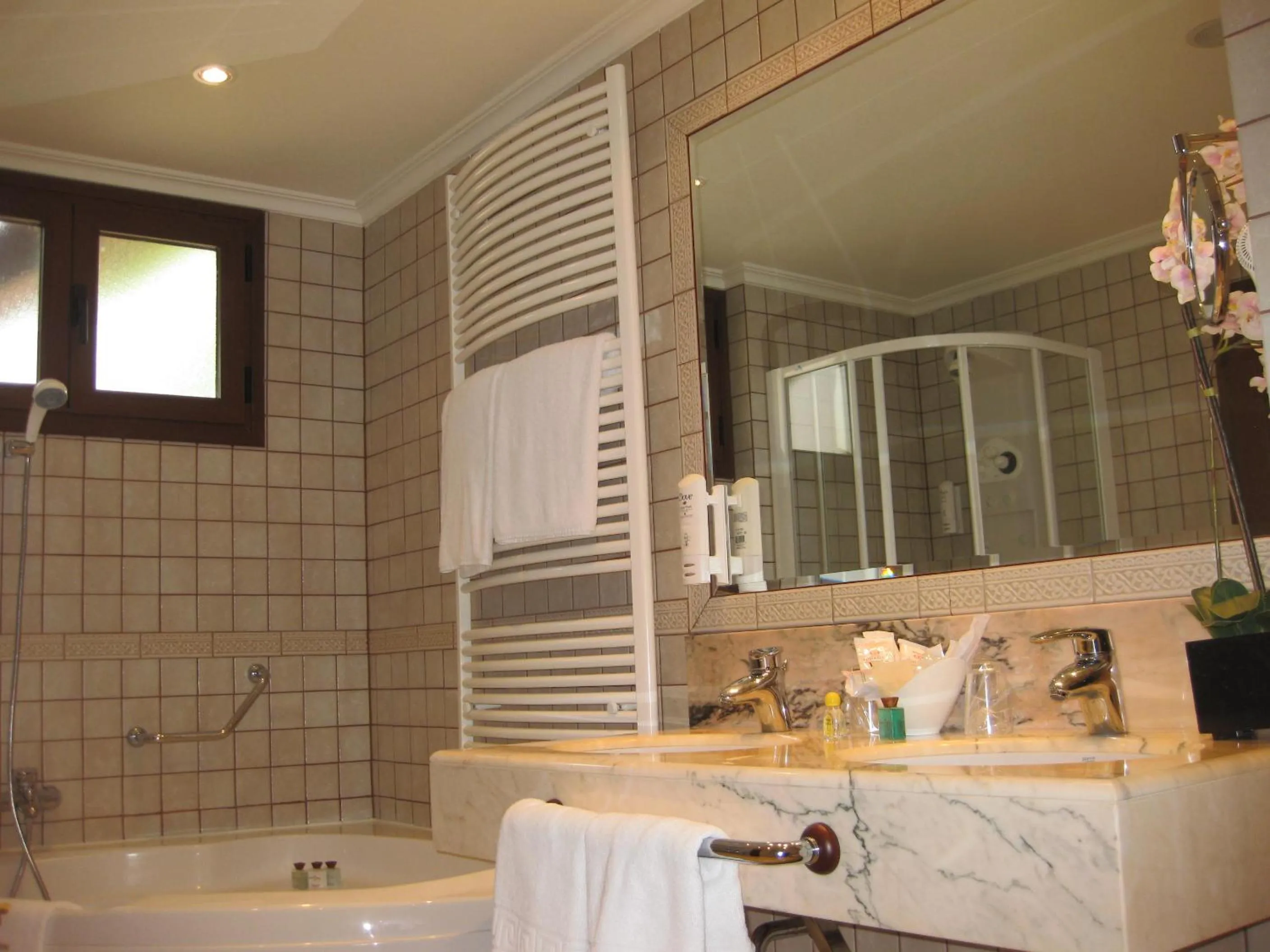 Toilet in Hotel Spa Tudanca Aranda