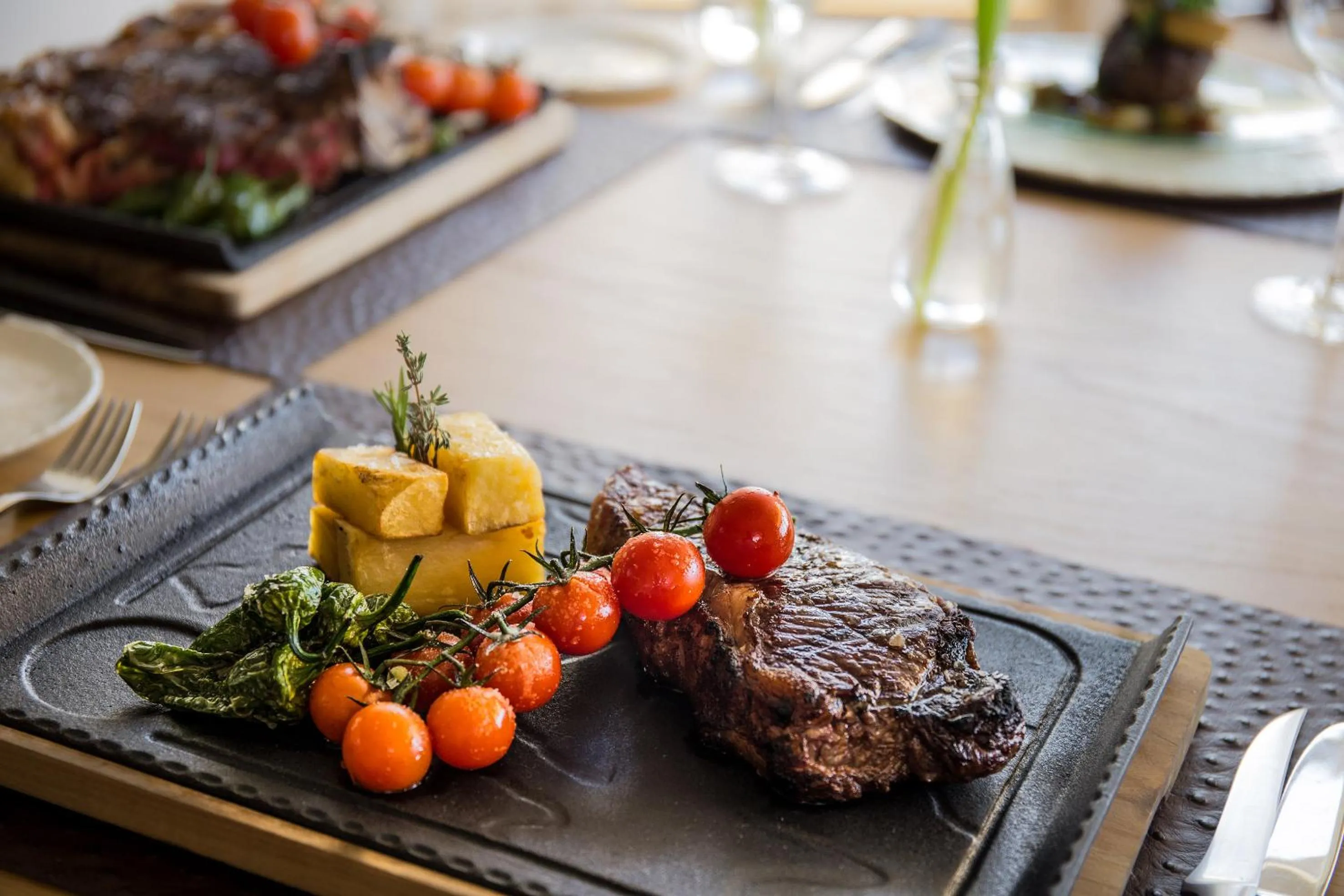 Food in Hotel Meliá Bilbao