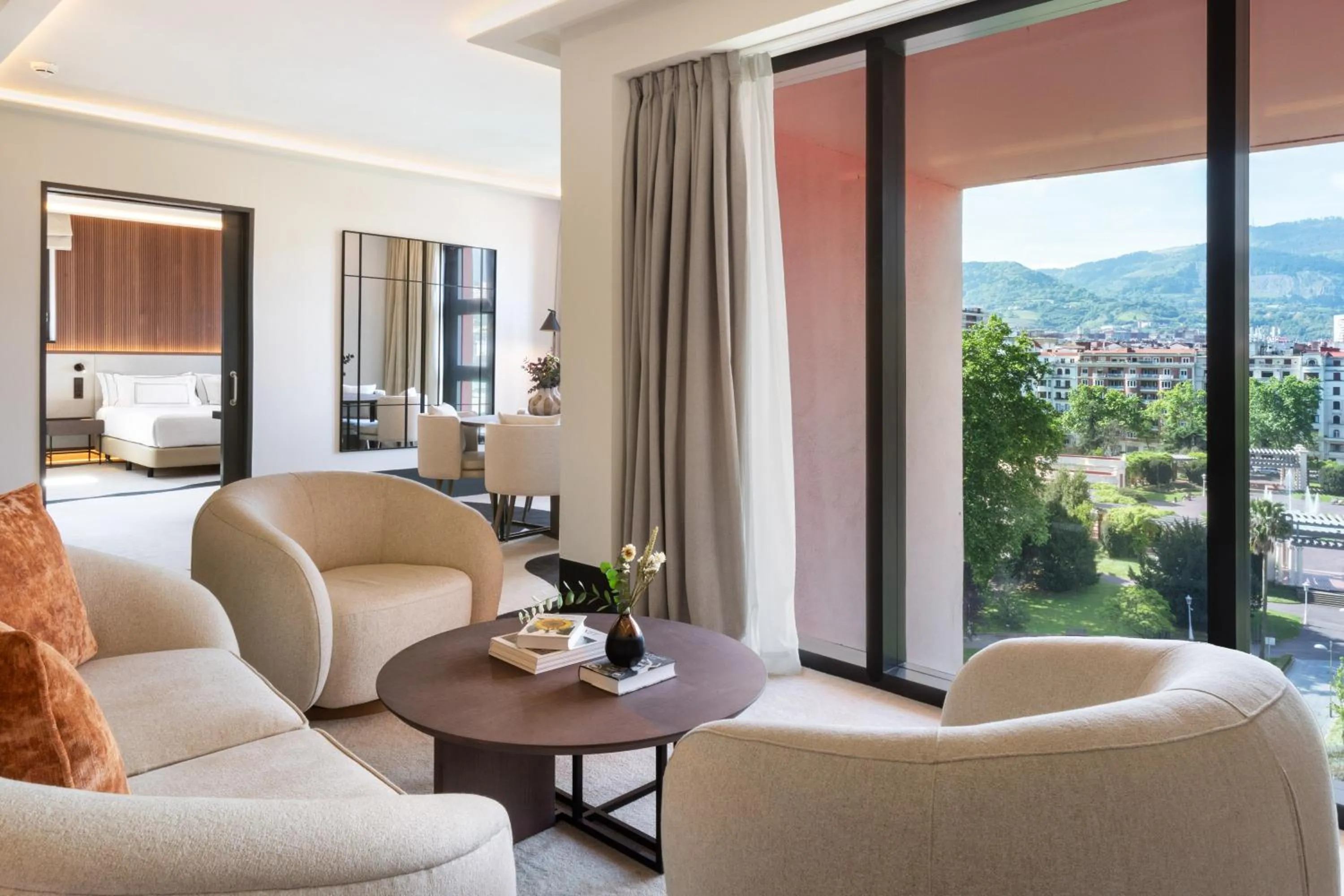 Bed in Hotel Meliá Bilbao