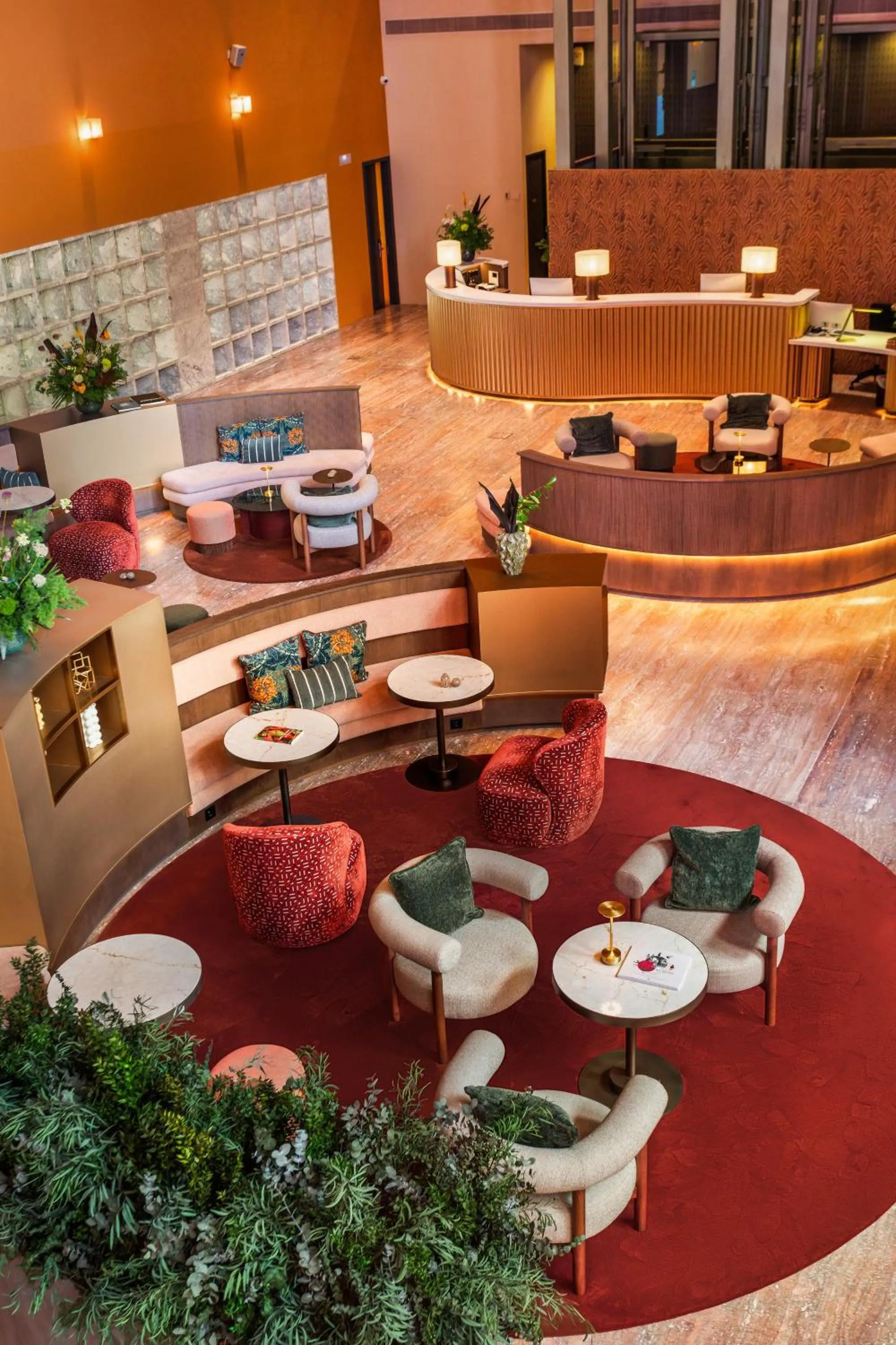 Lobby or reception in Hotel Meliá Bilbao