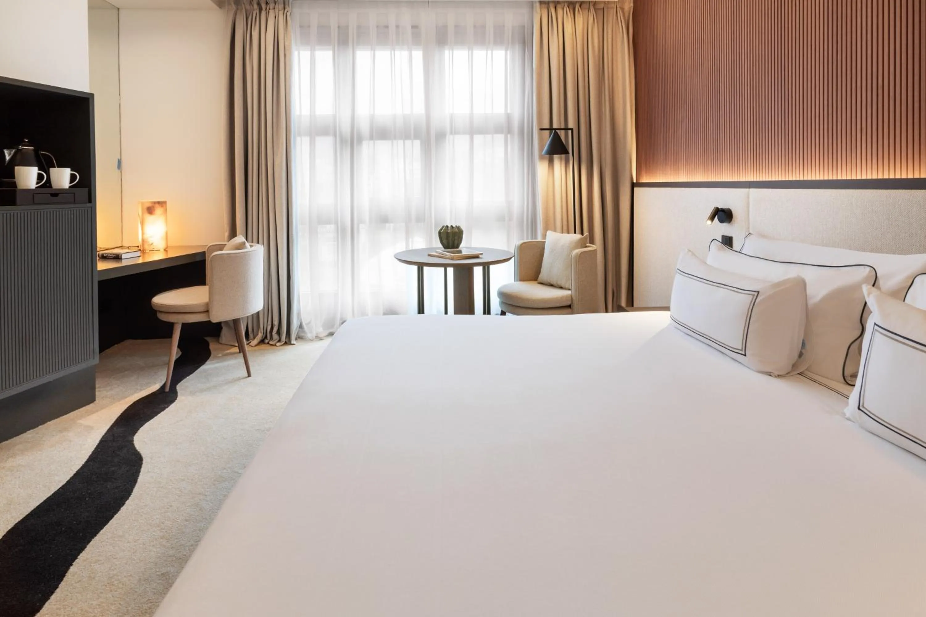 Bed in Hotel Meliá Bilbao