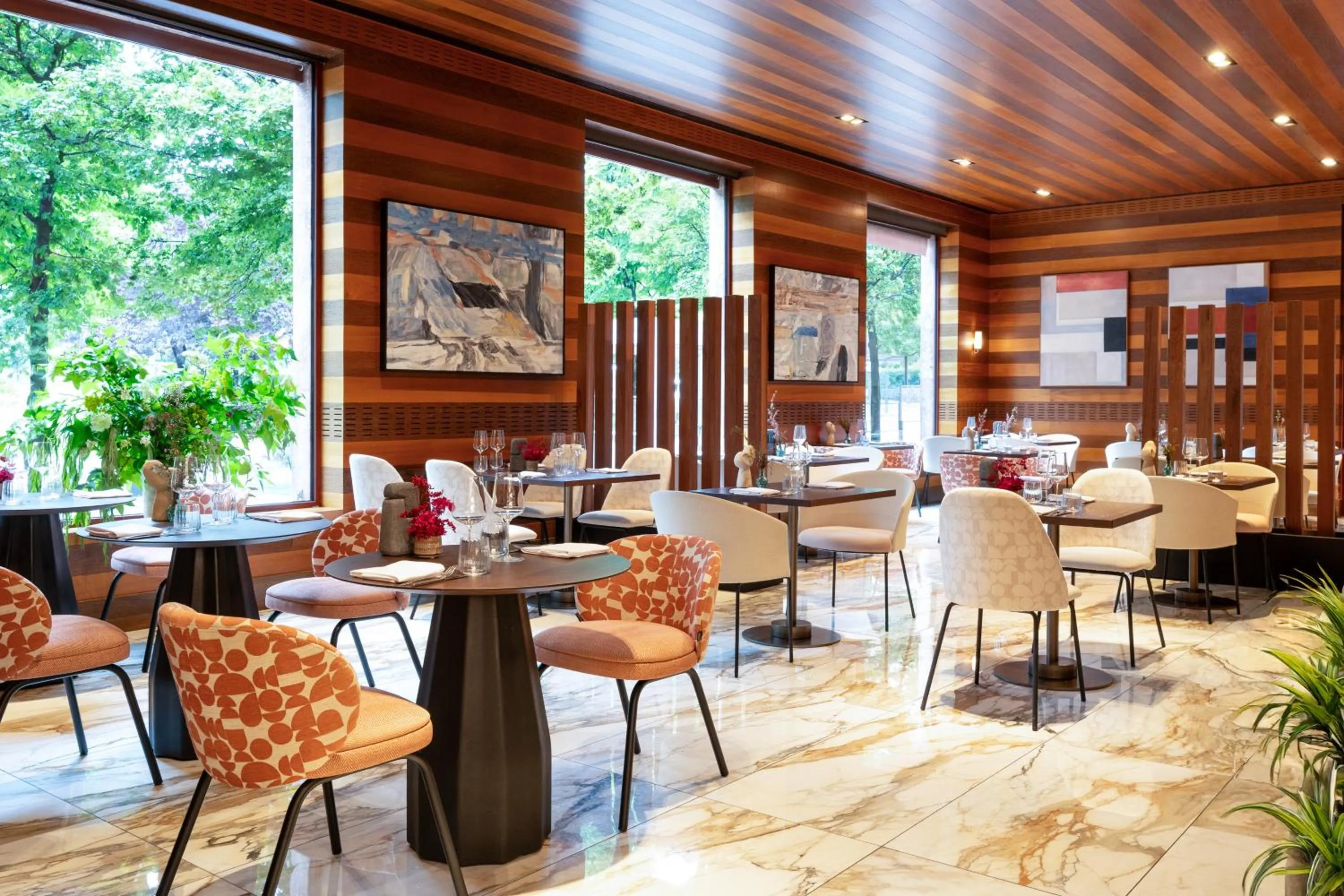 Restaurant/places to eat in Hotel Meliá Bilbao