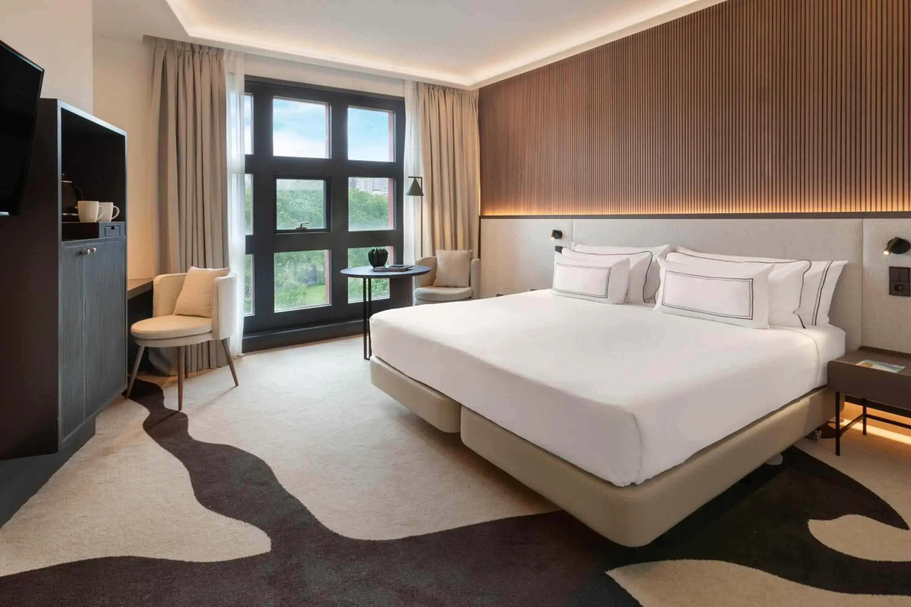 Melia Room Park View in Hotel Meliá Bilbao Melia Room Park View in Hotel Meliá Bilbao