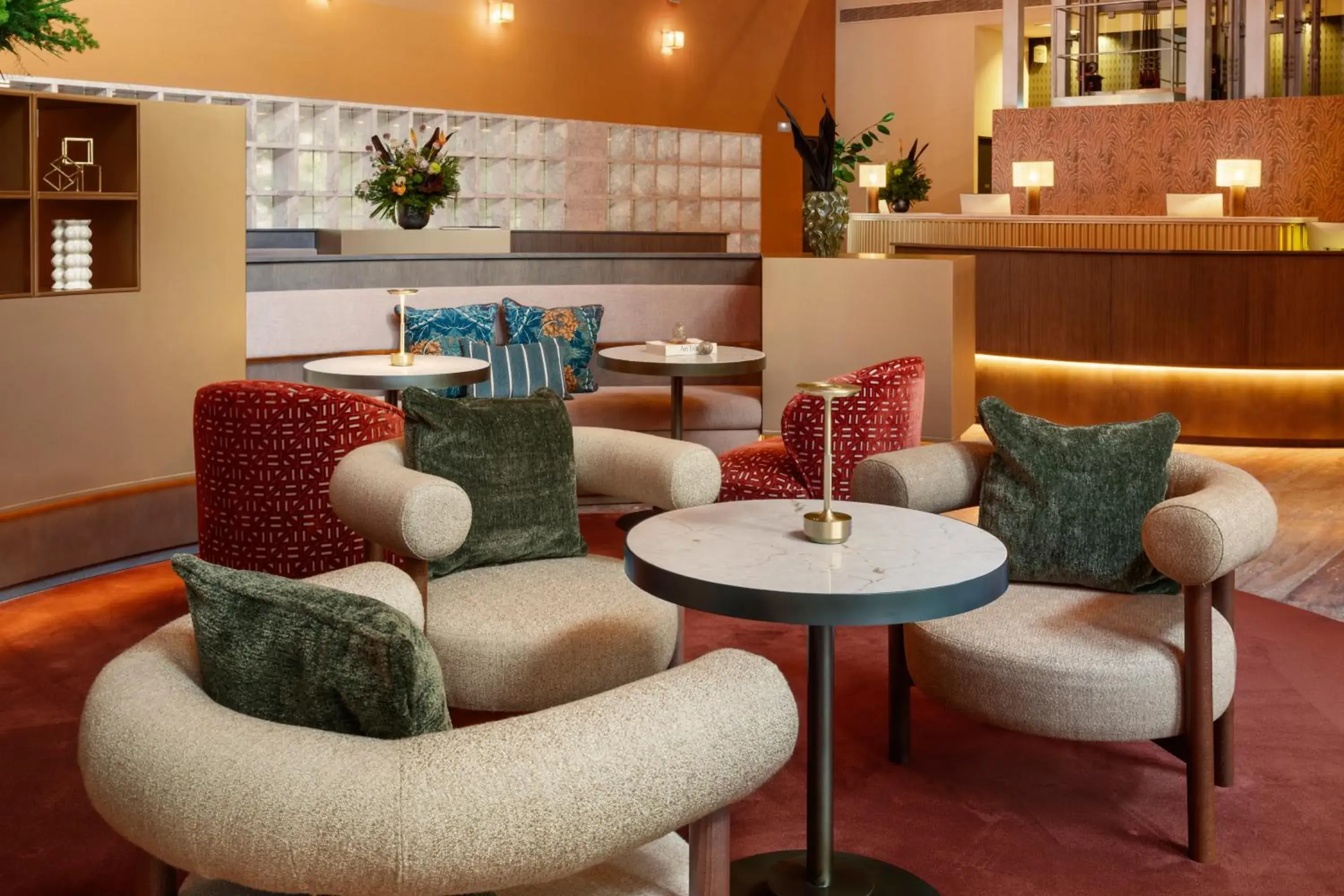 Lobby or reception in Hotel Meliá Bilbao Lobby or reception in Hotel Meliá Bilbao