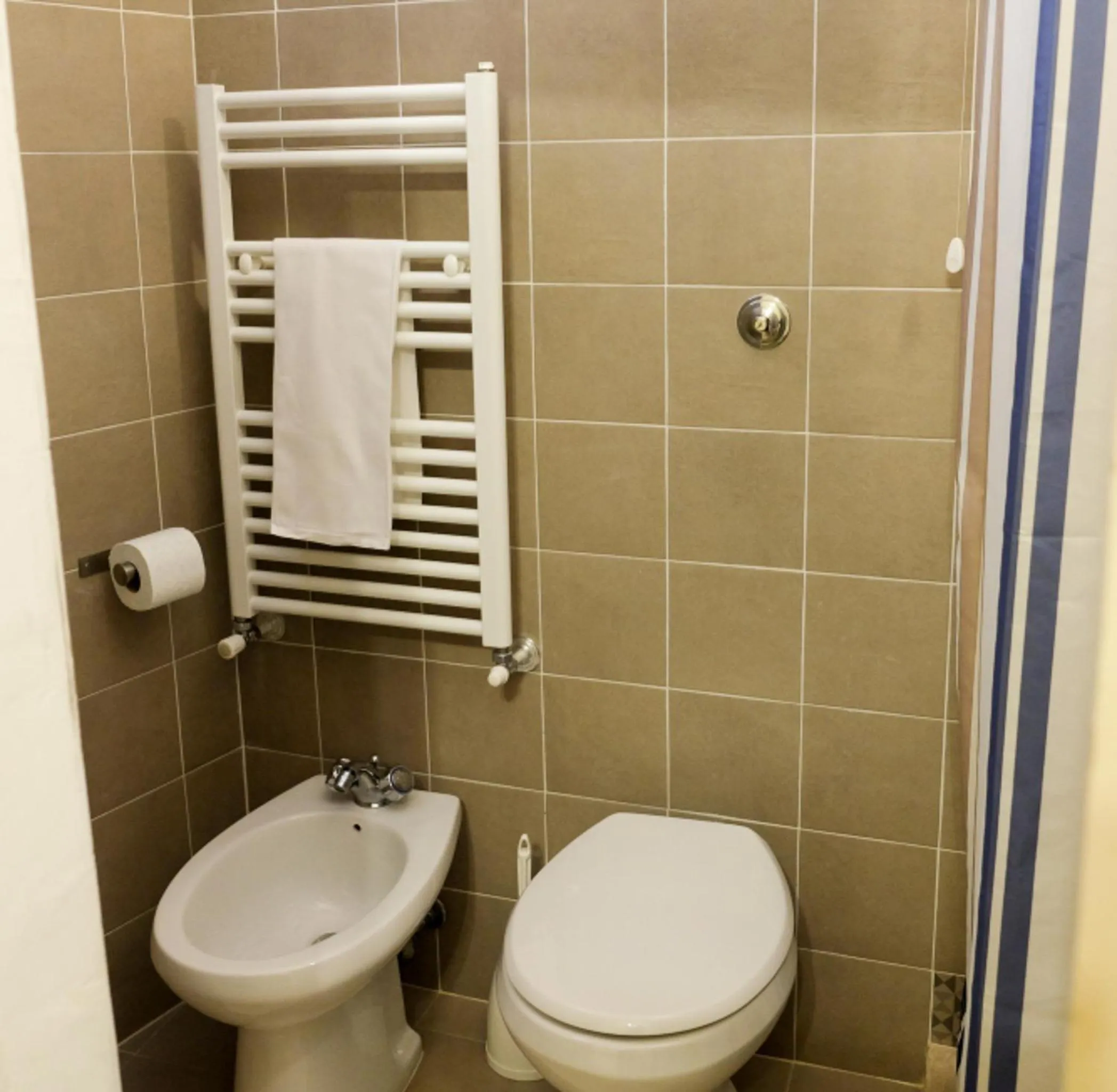 Bathroom in Albergo Bernini