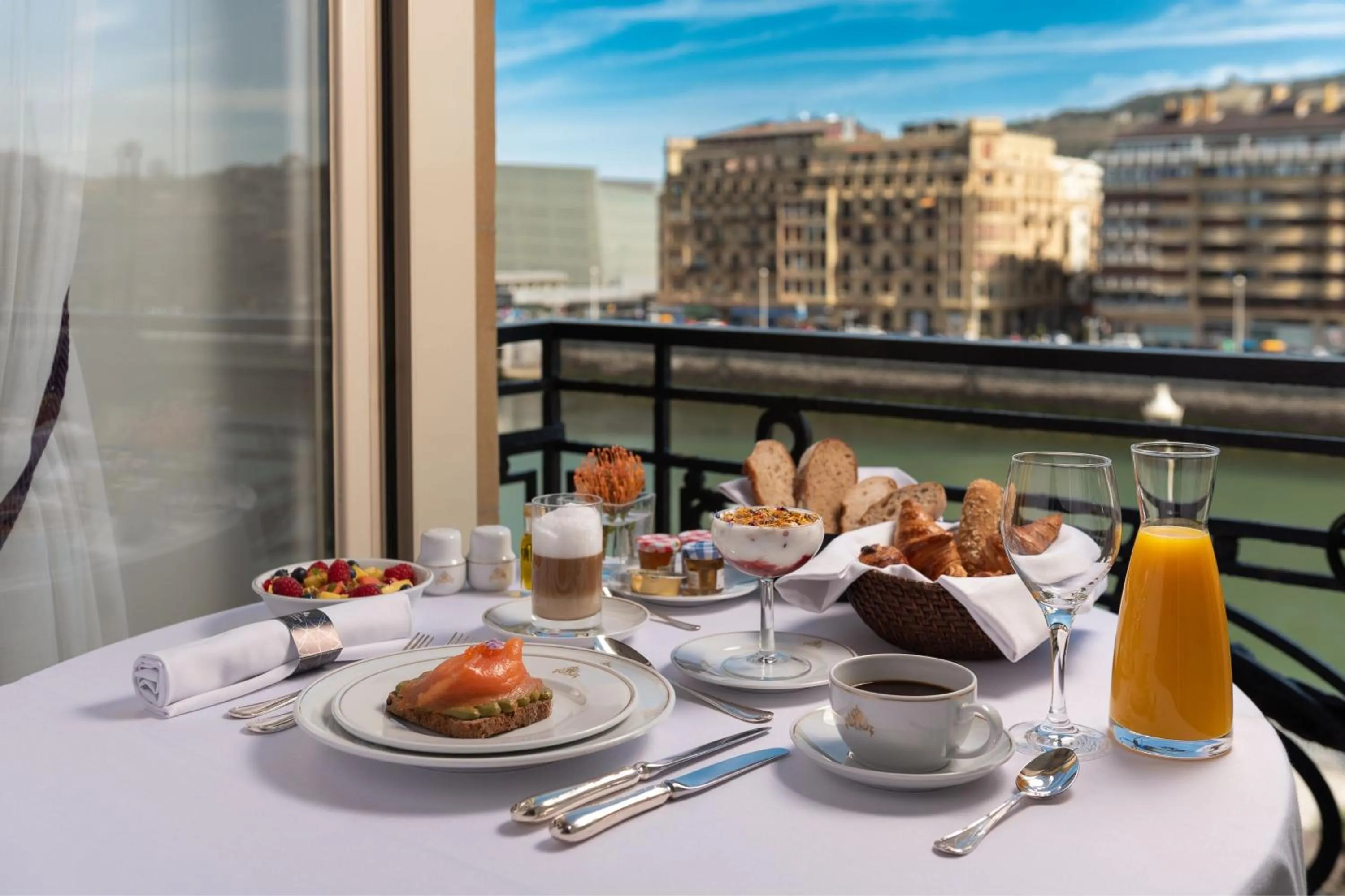 Breakfast in Hotel Maria Cristina, a Luxury Collection Hotel, San Sebastian