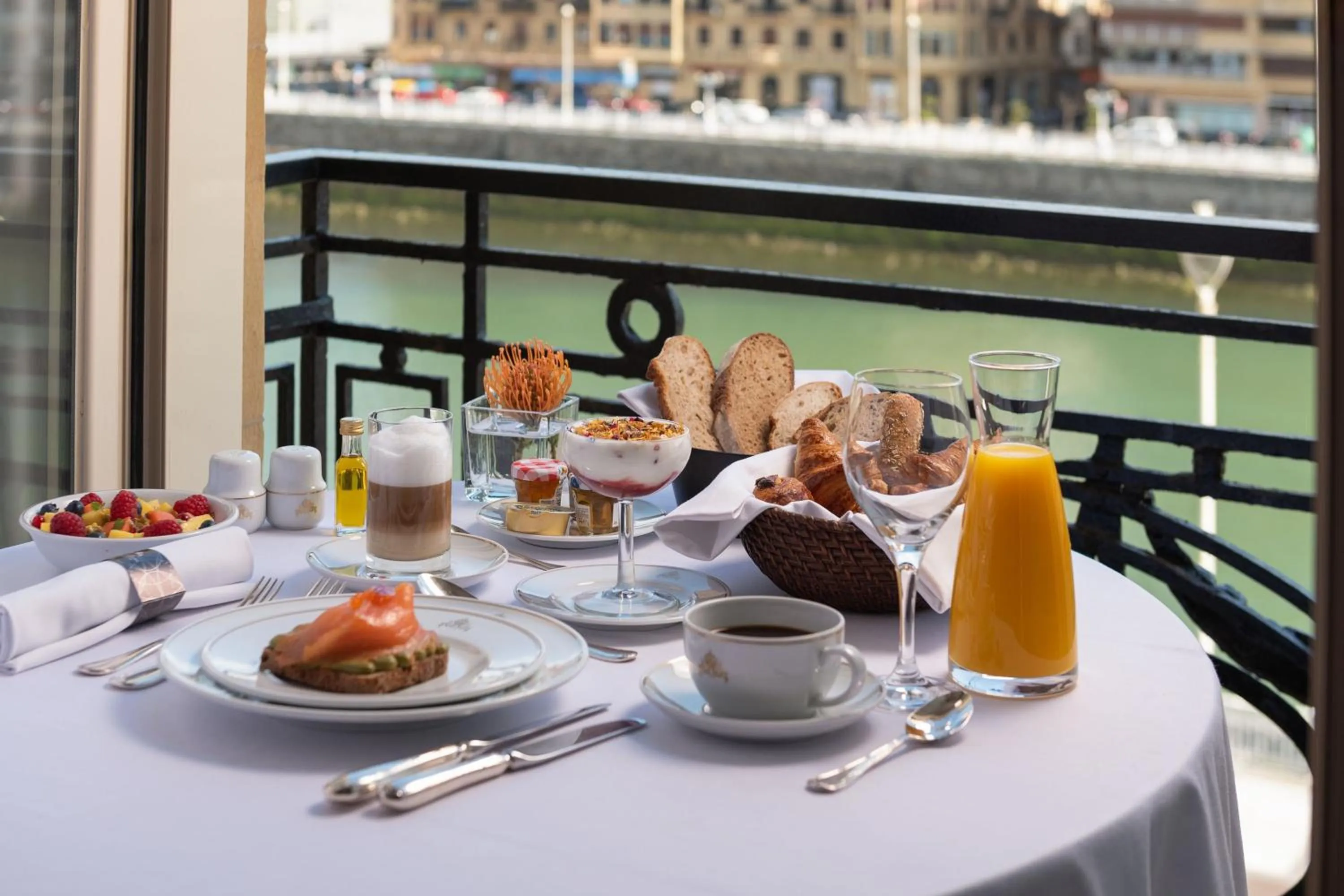 Breakfast in Hotel Maria Cristina, a Luxury Collection Hotel, San Sebastian