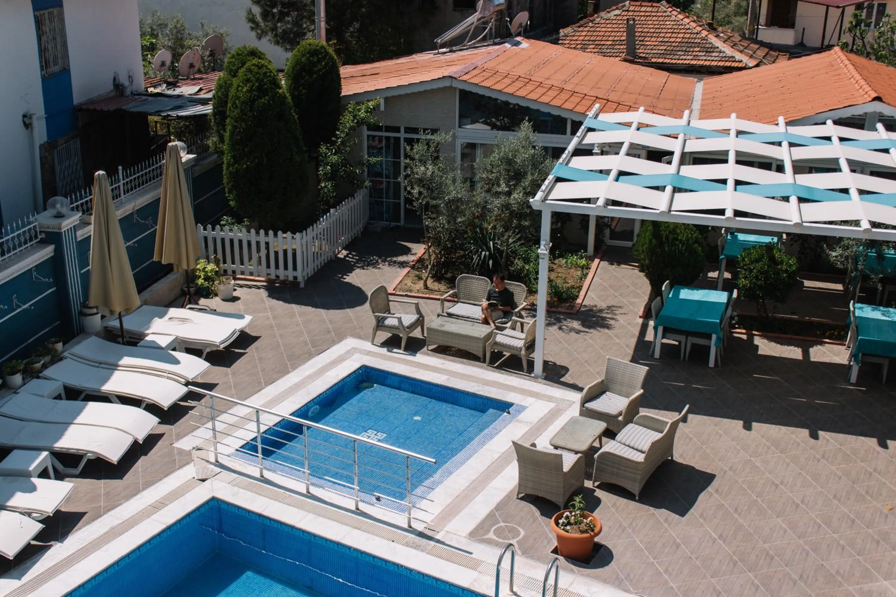 Garden in Melrose Viewpoint Pansiyon