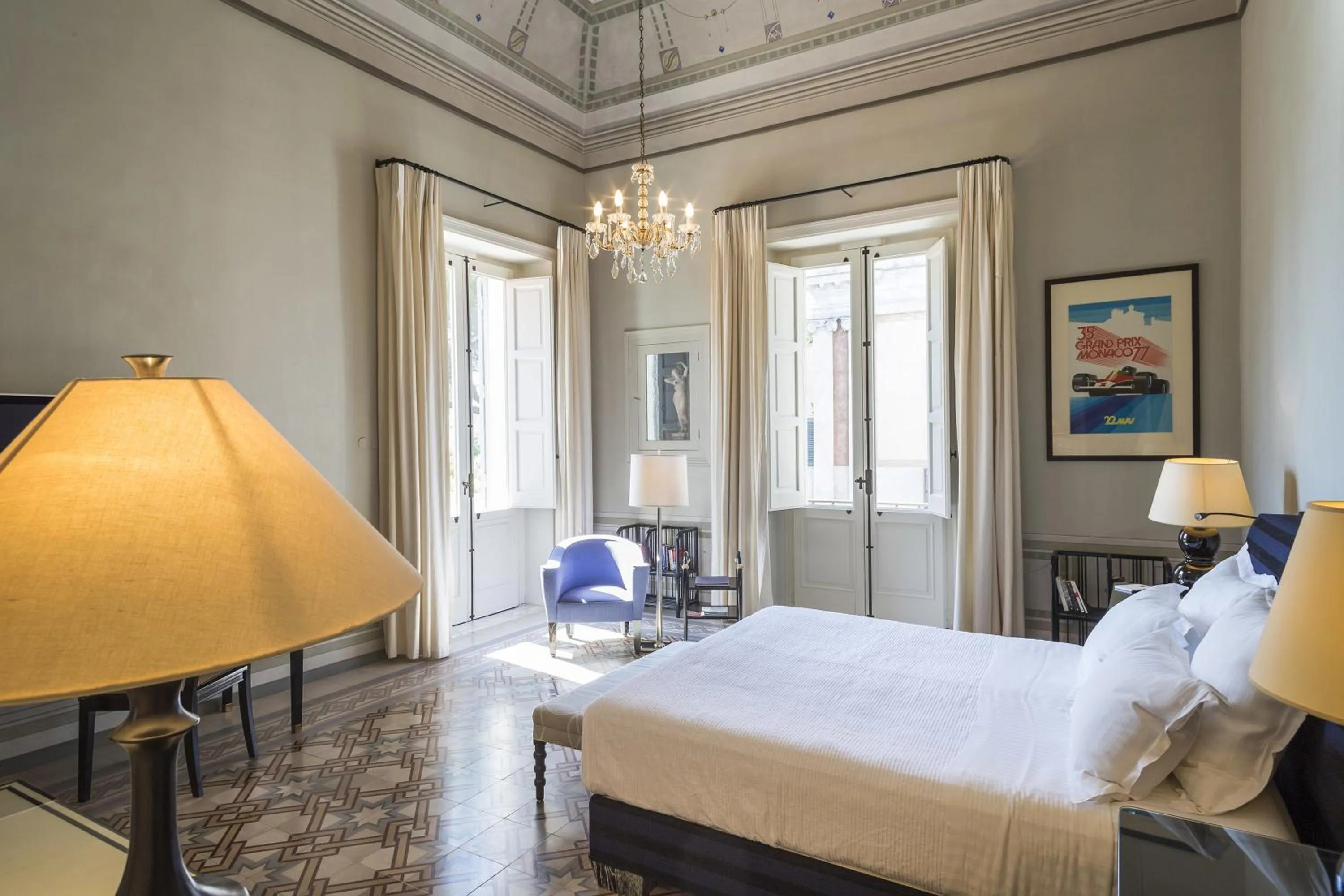 TV and multimedia, Bed in Palazzo Margherita