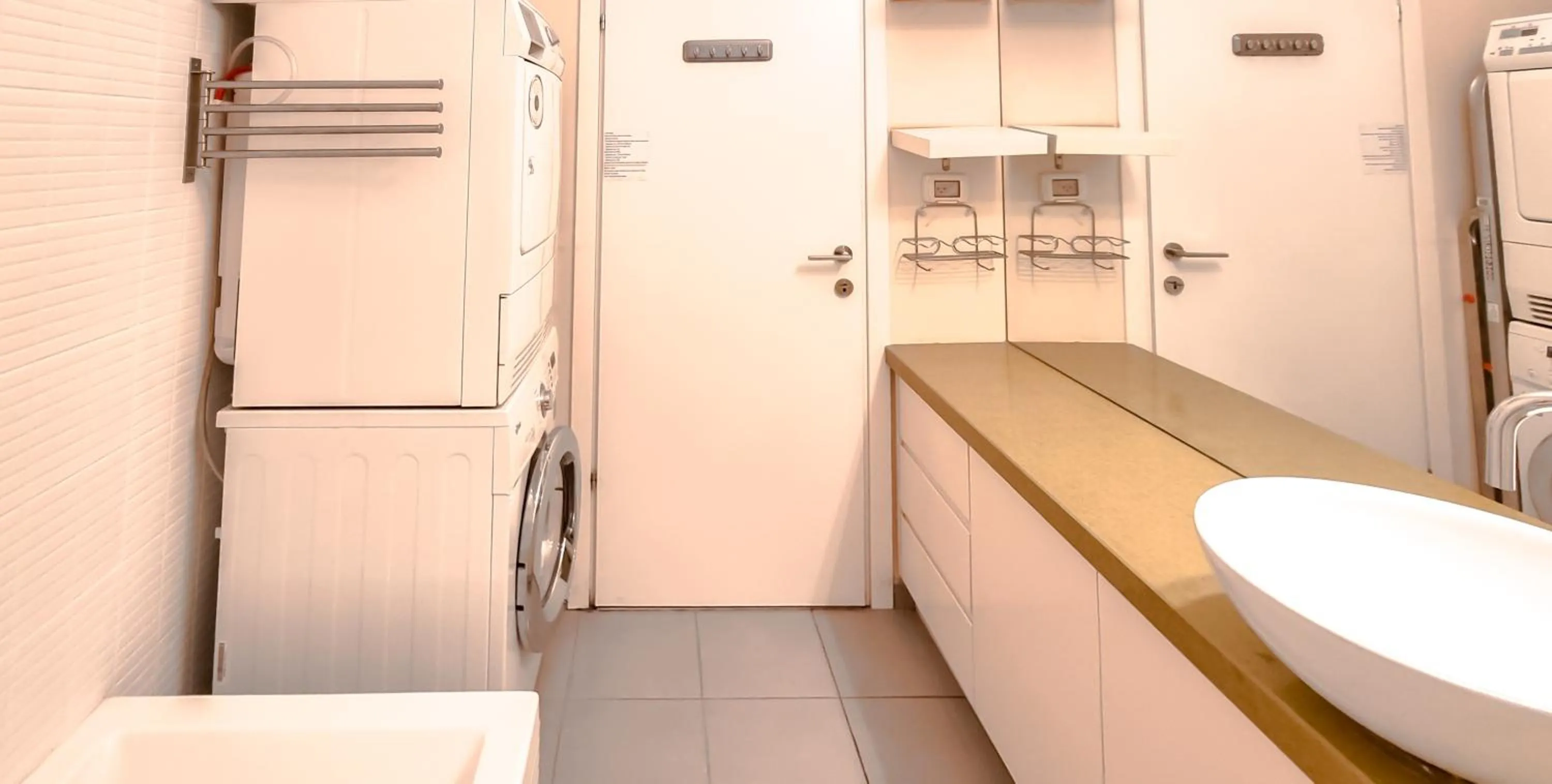Bathroom in BnBIsrael apartments - Rupin Nacre