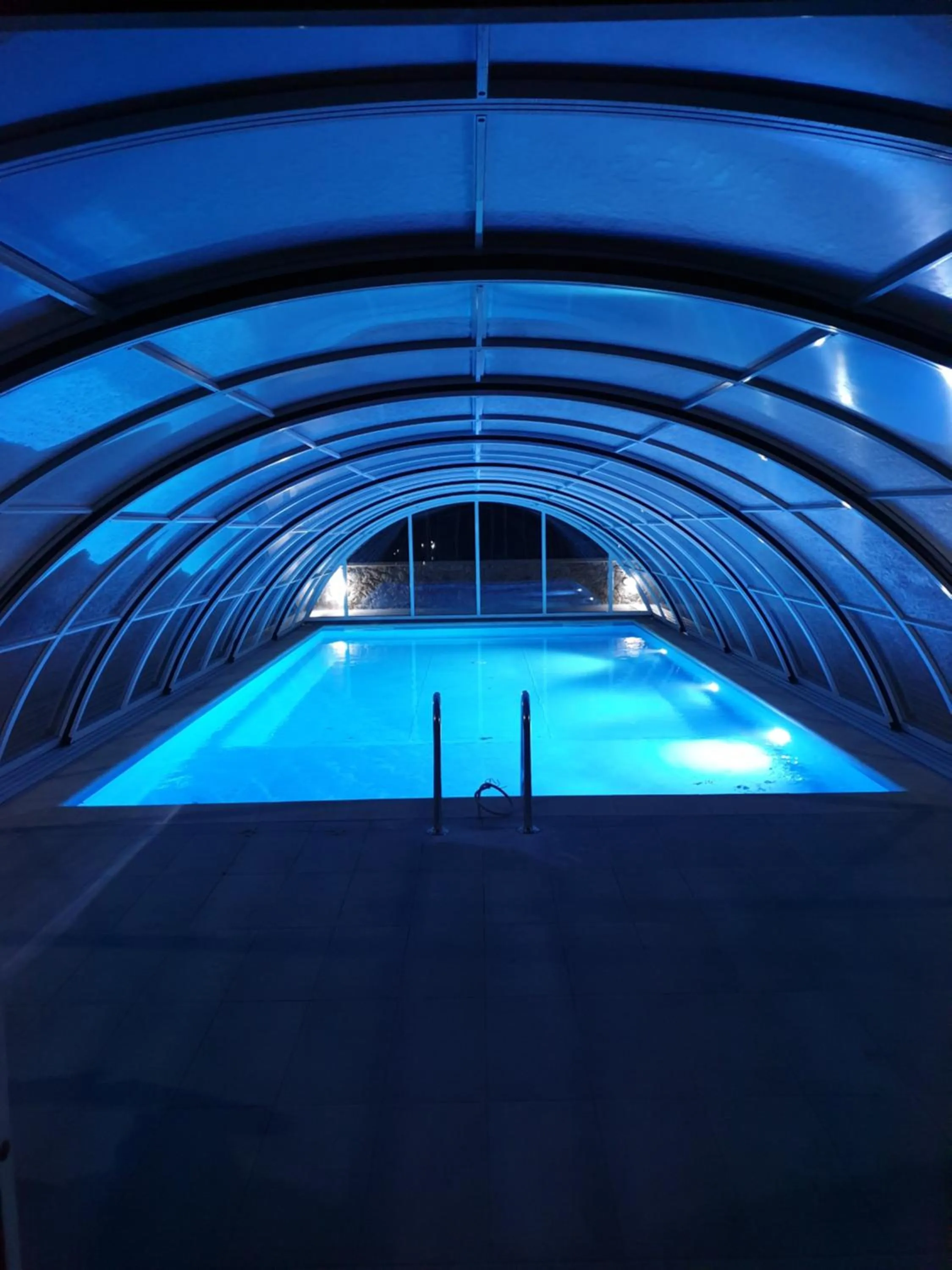 Swimming pool in Omalos Village
