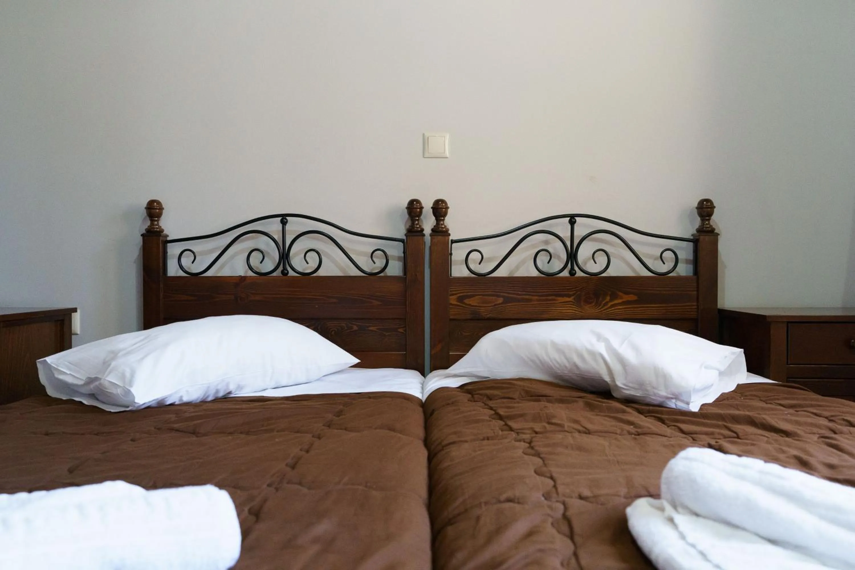 Bed in Omalos Village