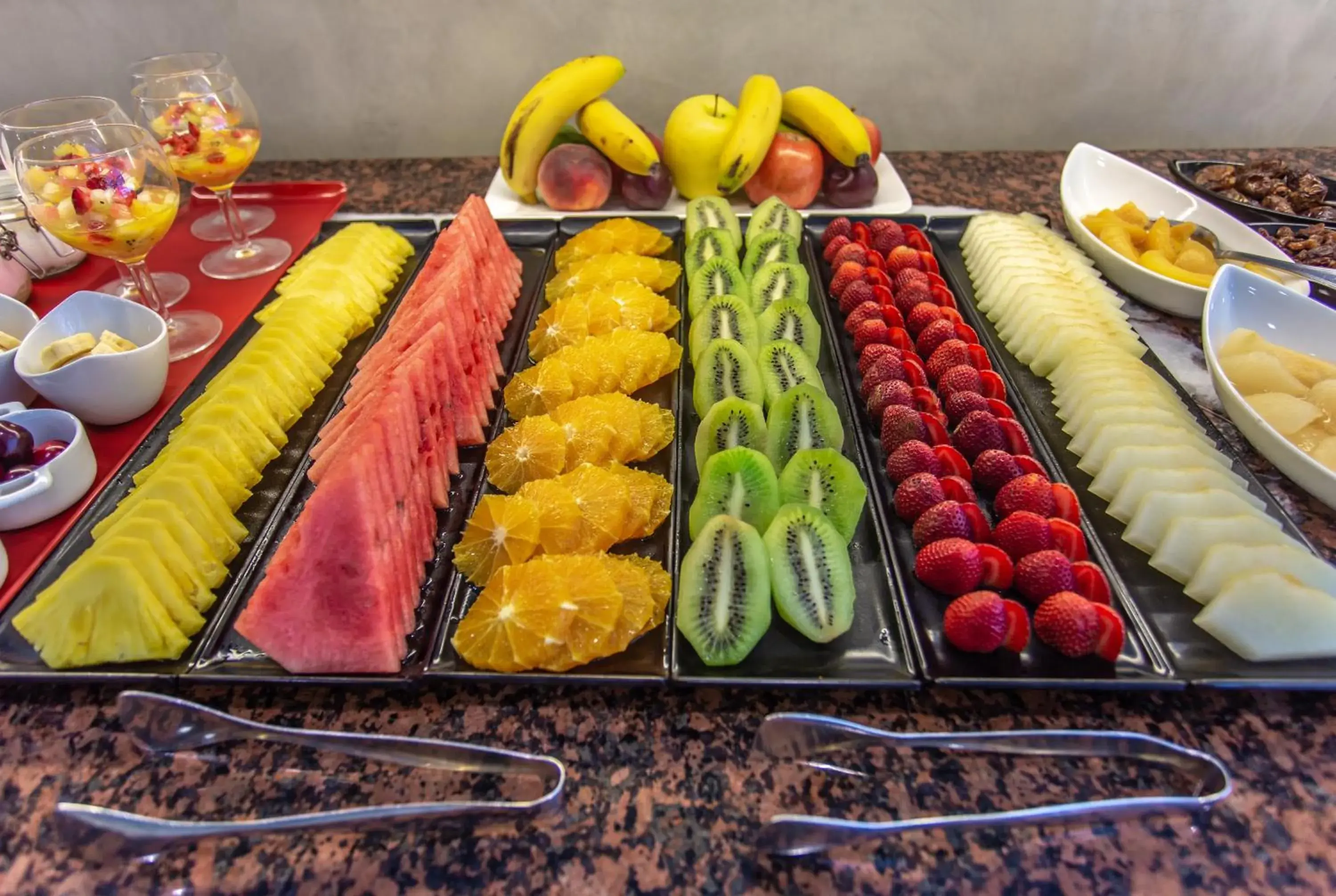 Buffet breakfast in Hotel Monte Puertatierra Buffet breakfast in Hotel Monte Puertatierra