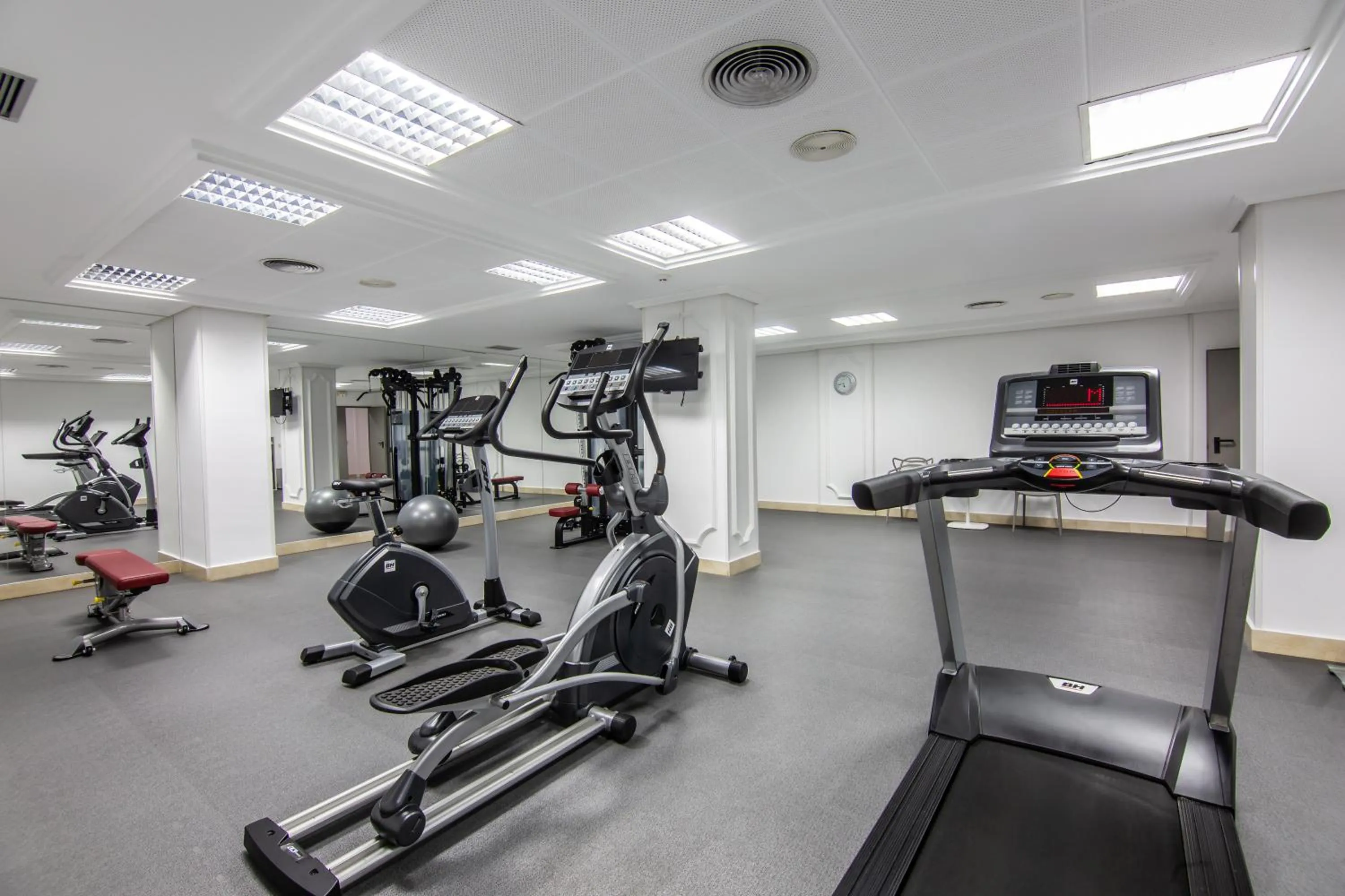 Fitness centre/facilities in Hotel Monte Puertatierra