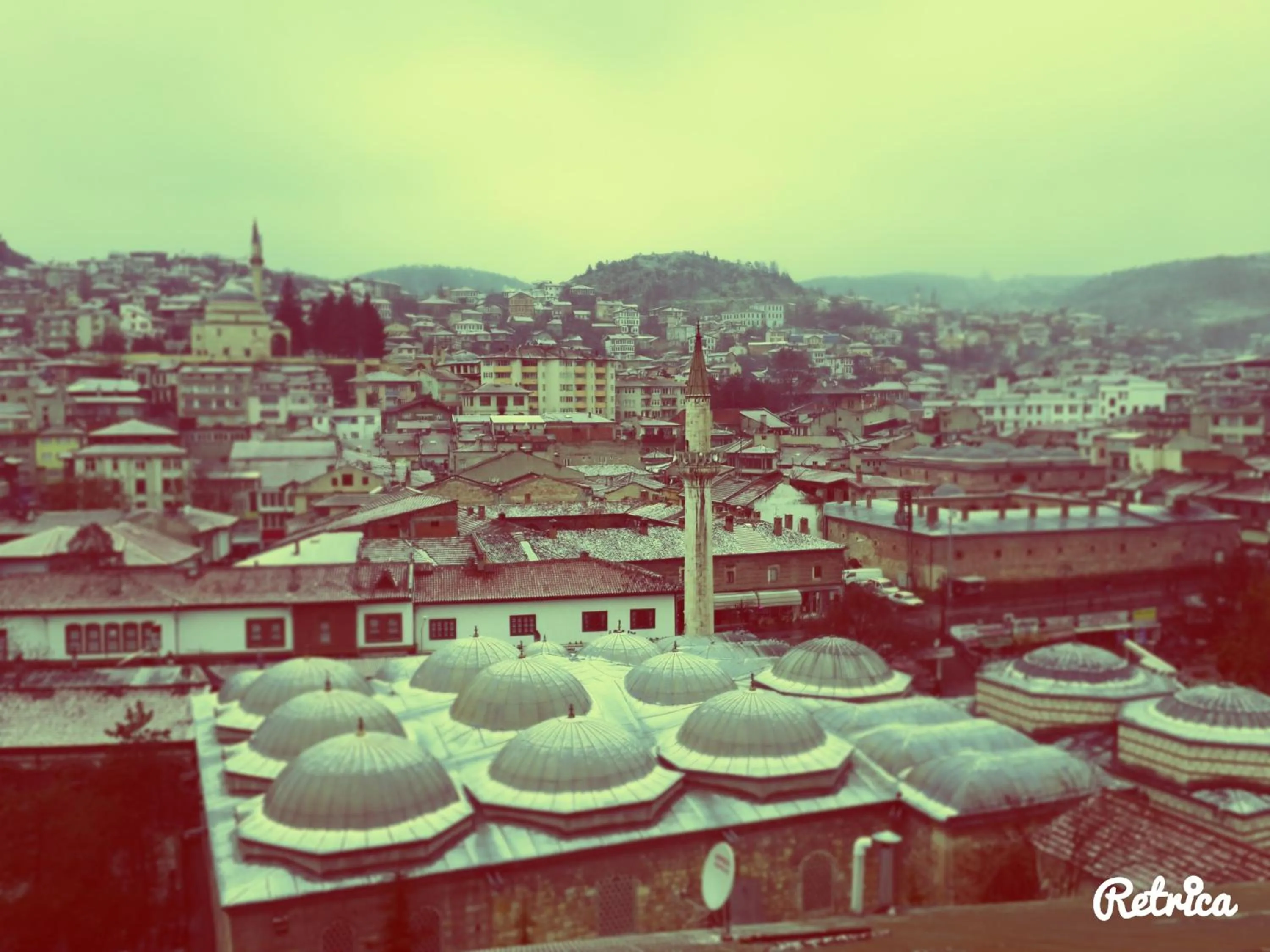 View (from property/room) in Otel Mutevelli