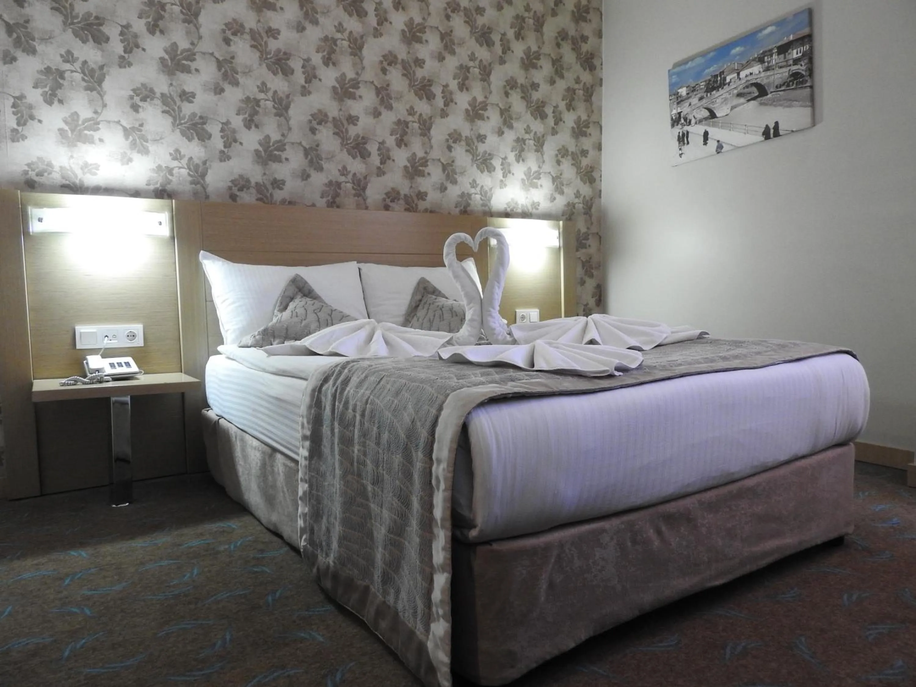 Bed in Otel Mutevelli